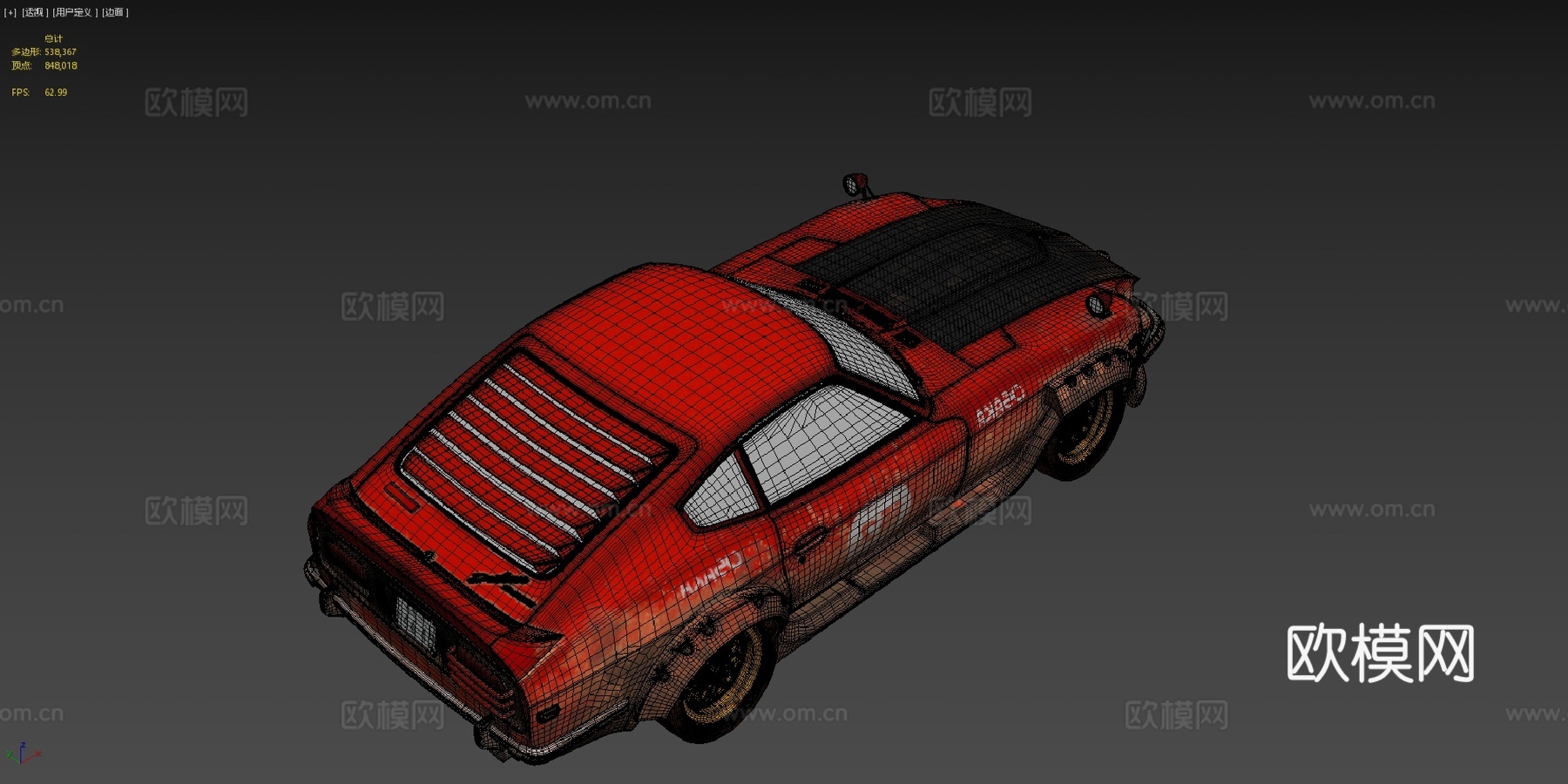 日产达特桑240Z型su模型