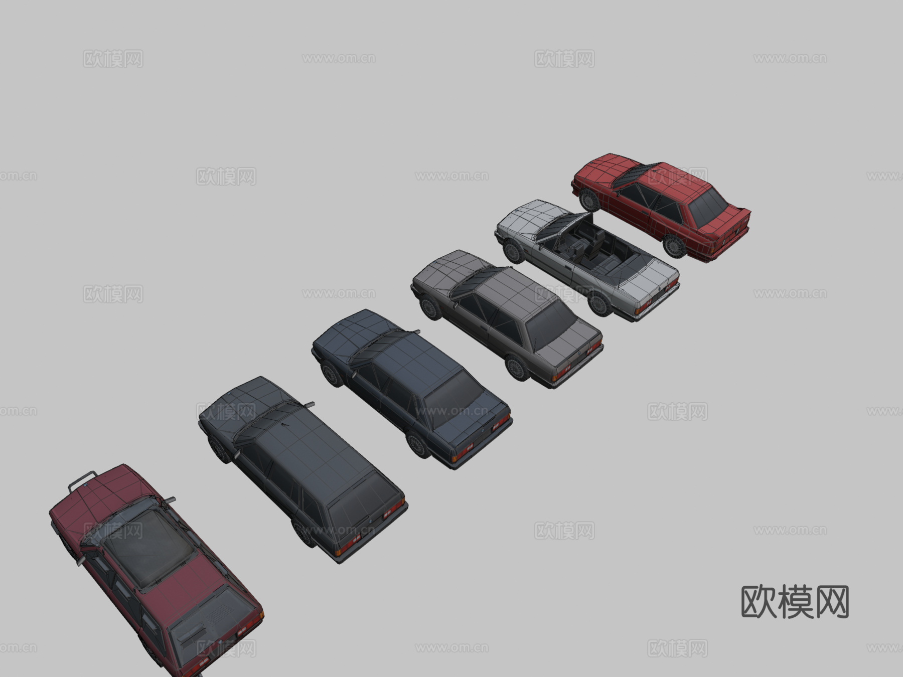 年宝马3系（E30）su模型