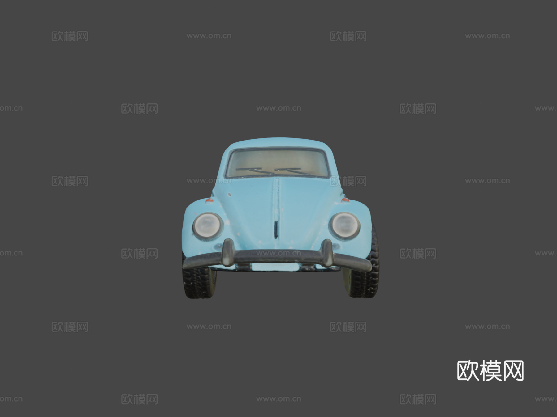 大众甲壳虫'67玩具车su模型