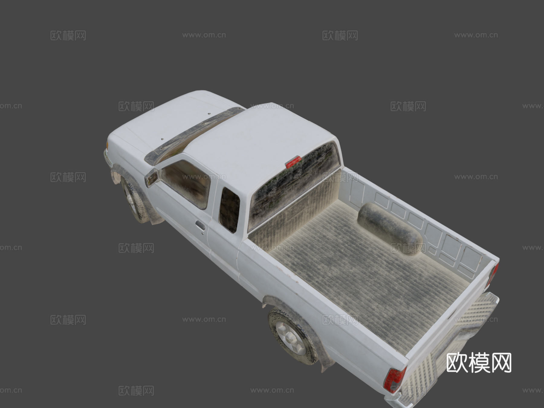 日产四驱车su模型