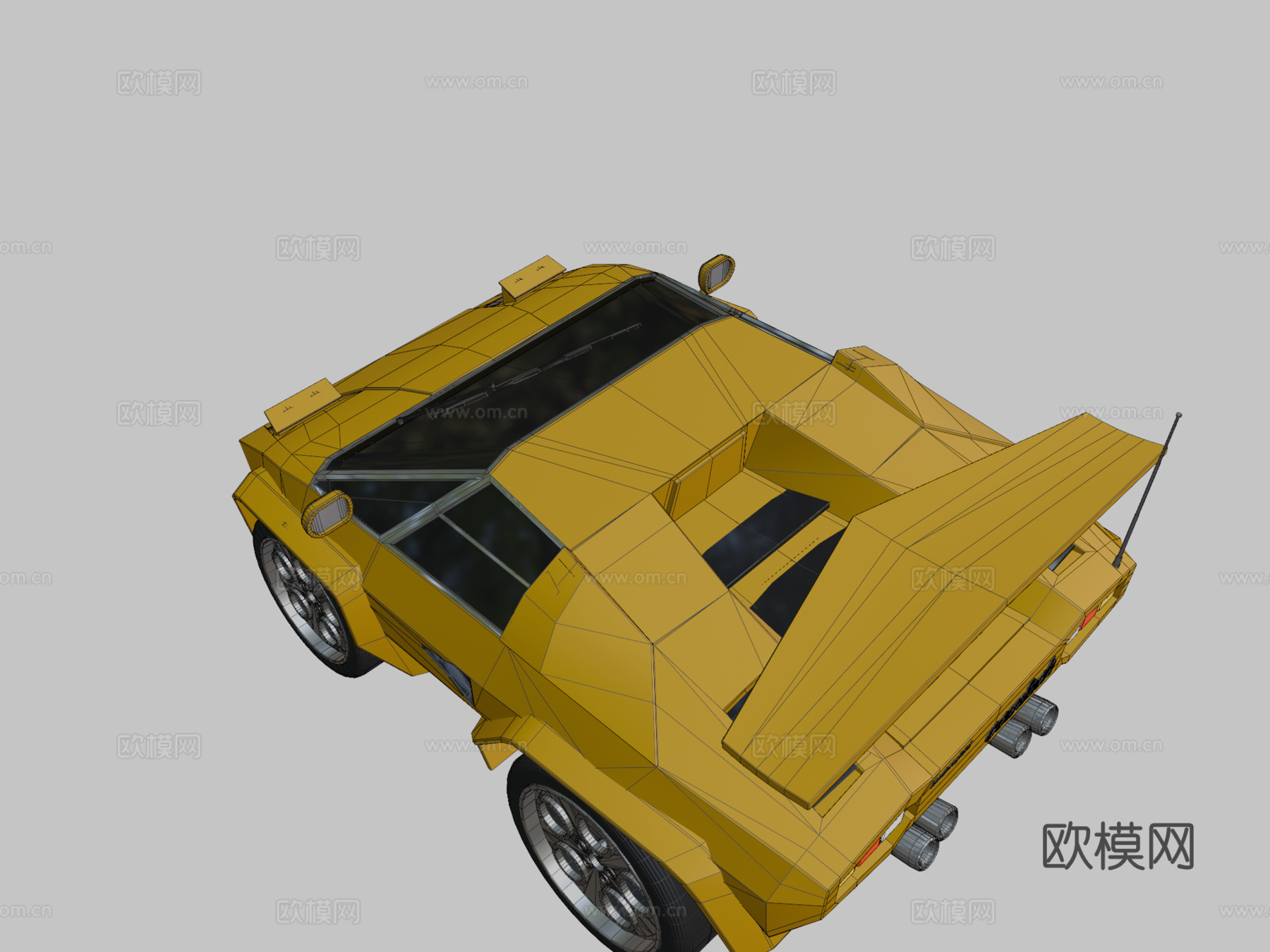 卡通兰博基尼康塔什 - SDCsu模型