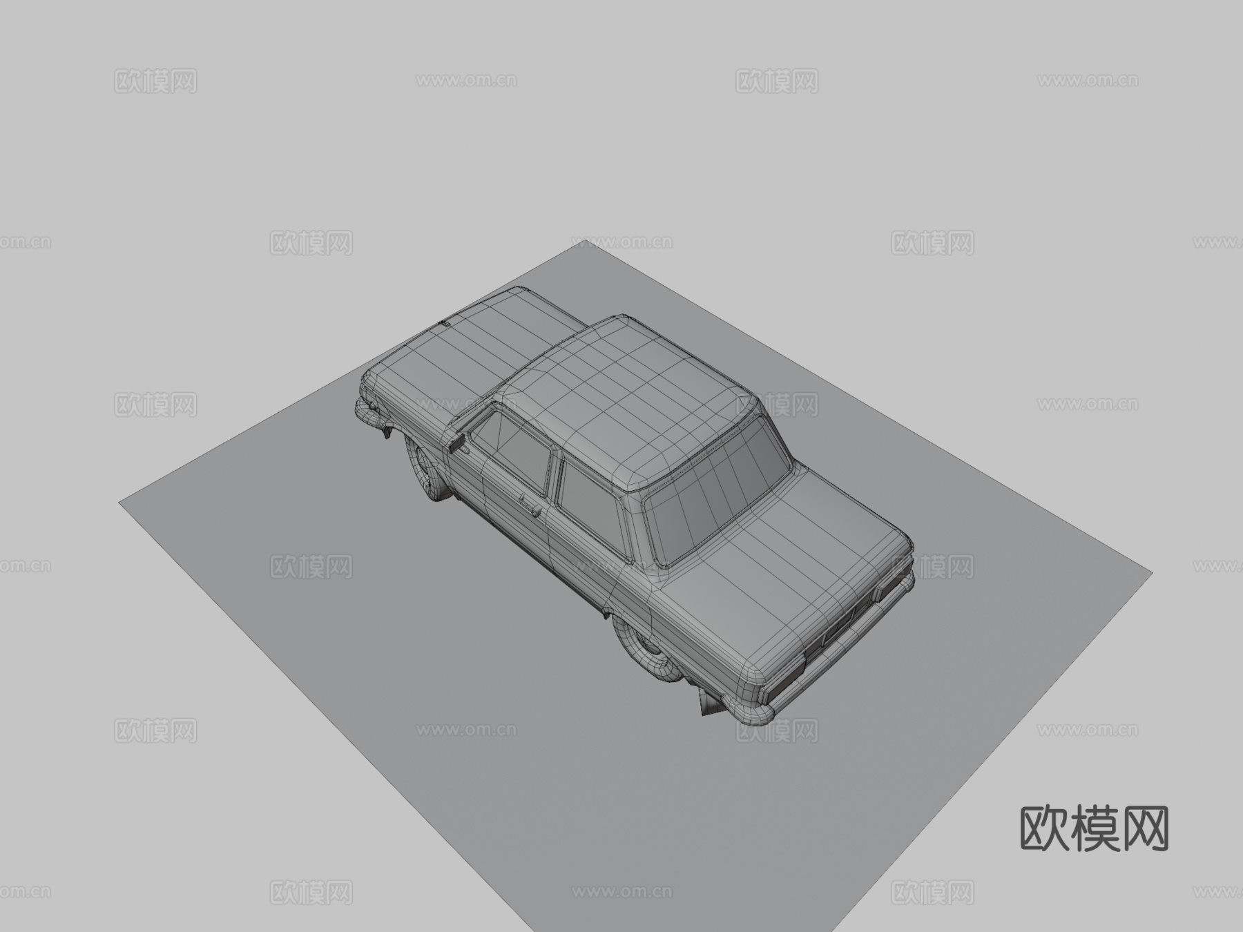 年ZAZ扎波罗热人968Msu模型