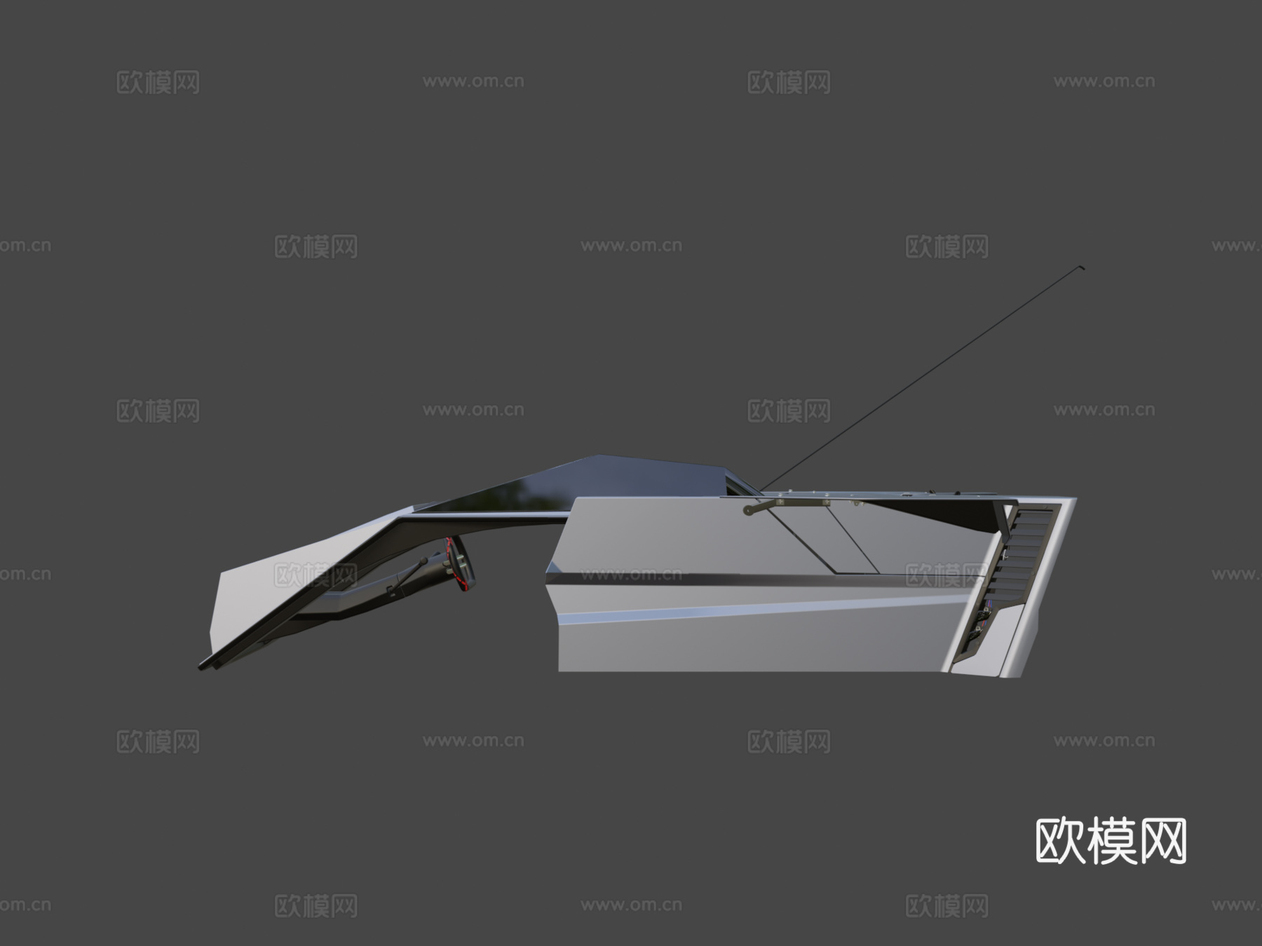 科幻载具025 LV版-公共领域（CC0）su模型