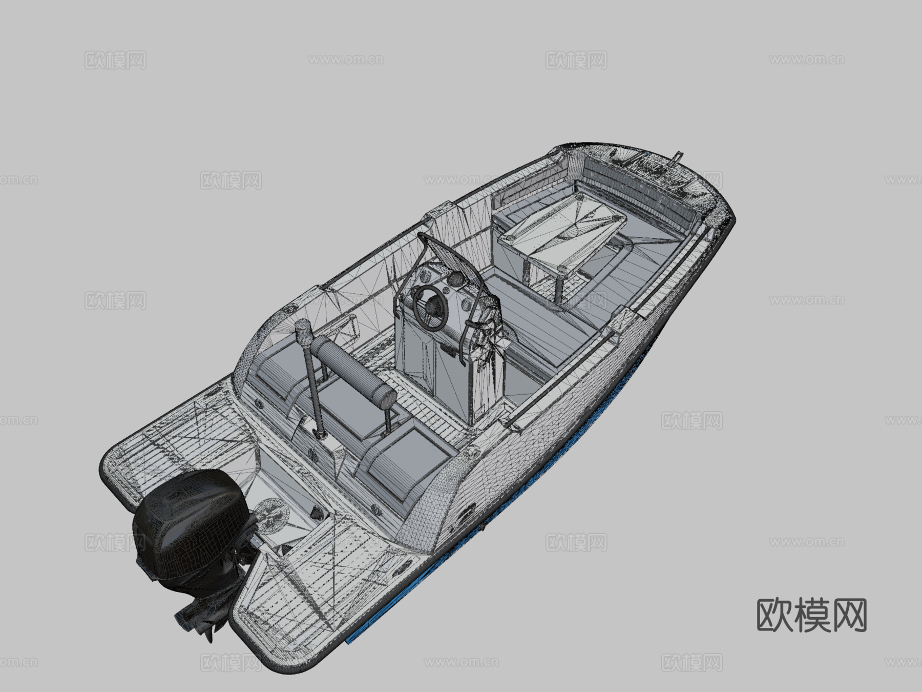 V2boats 50的3D模型su模型