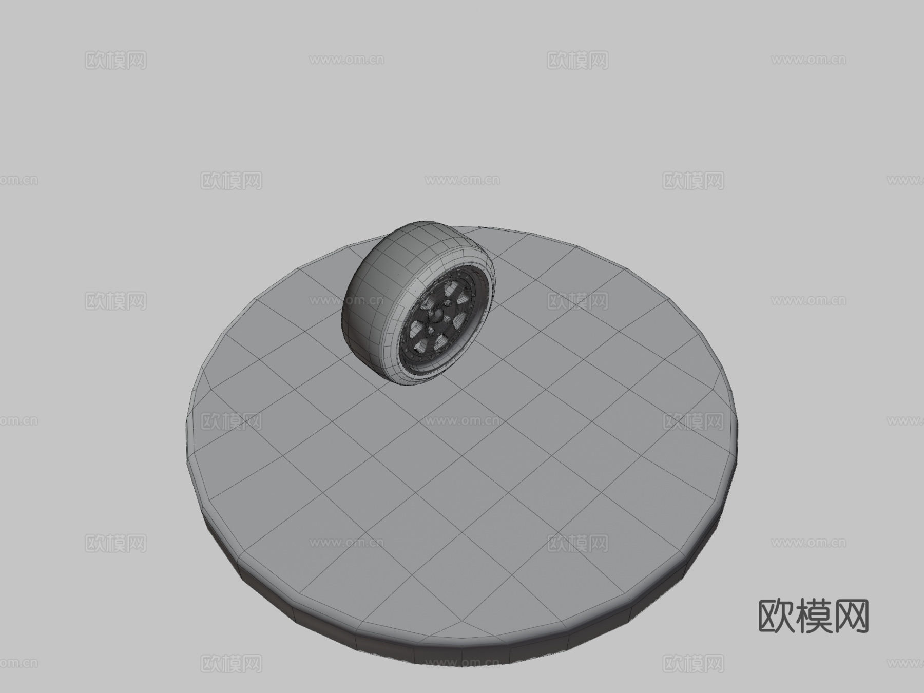 无限M7改装车轮su模型