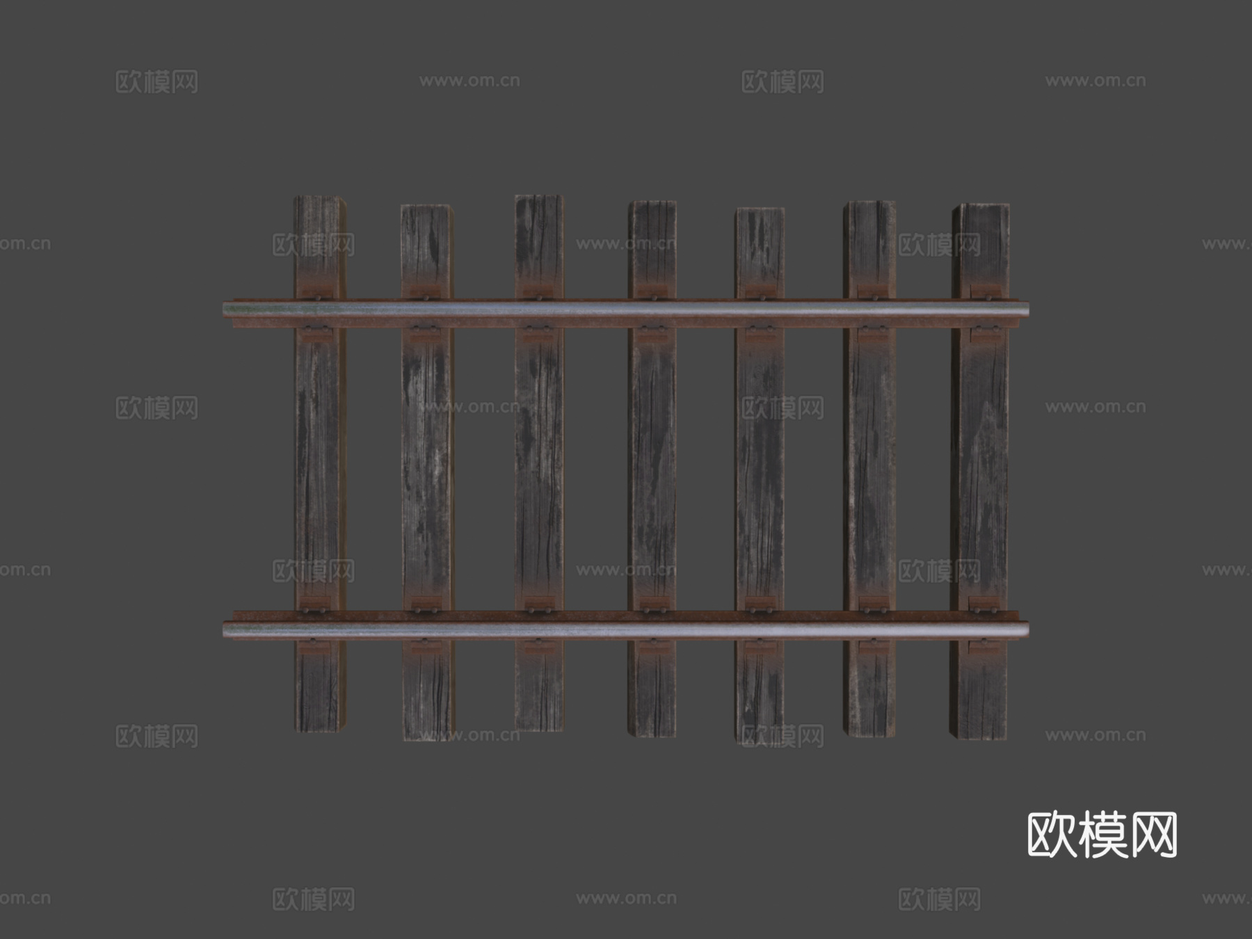 模块化铁路区段第一部分[衍生品]su模型su模型