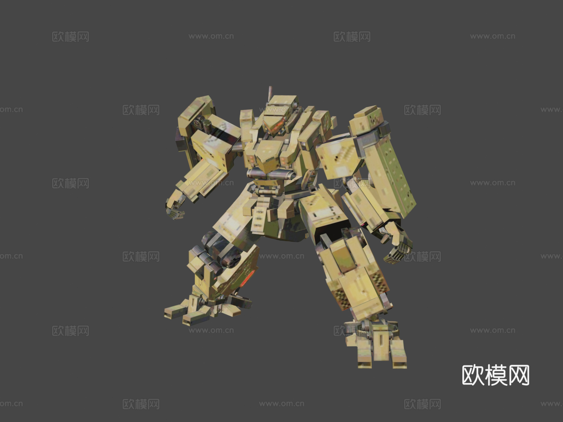 战争前线机甲概念su模型