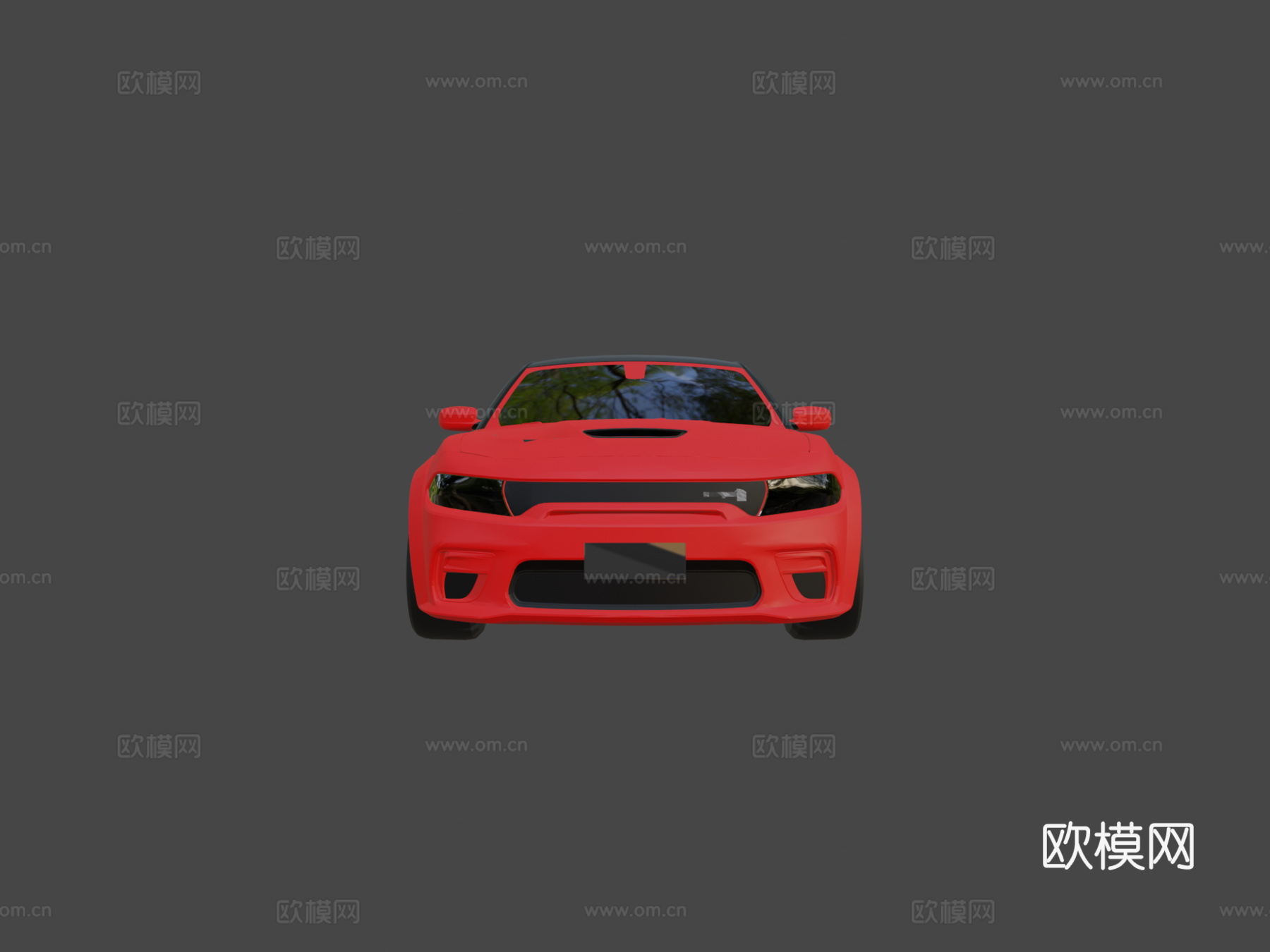 款道奇挑战者SRT地狱猫su模型