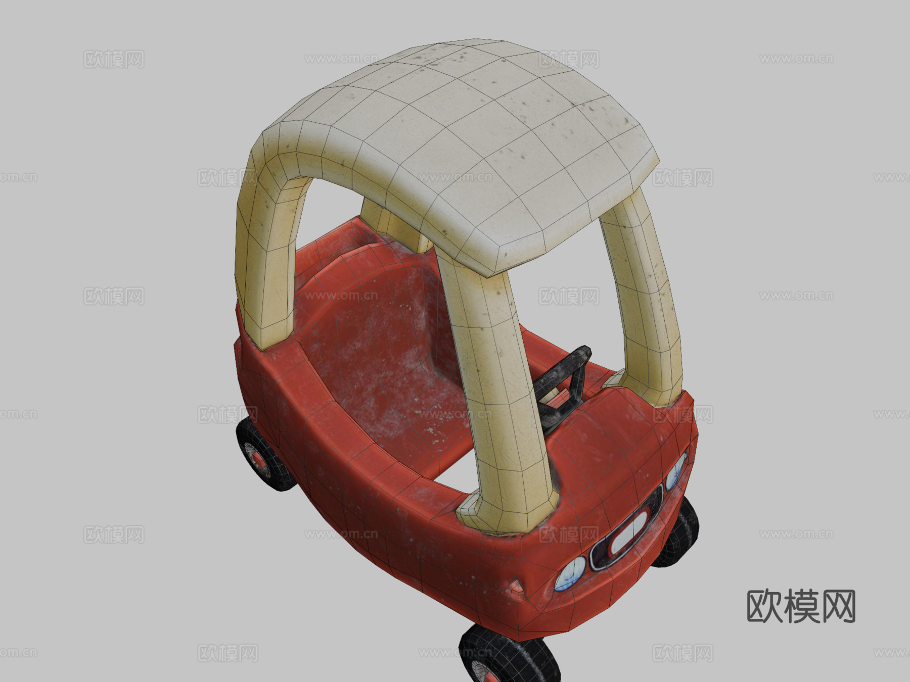 双门轿跑车su模型