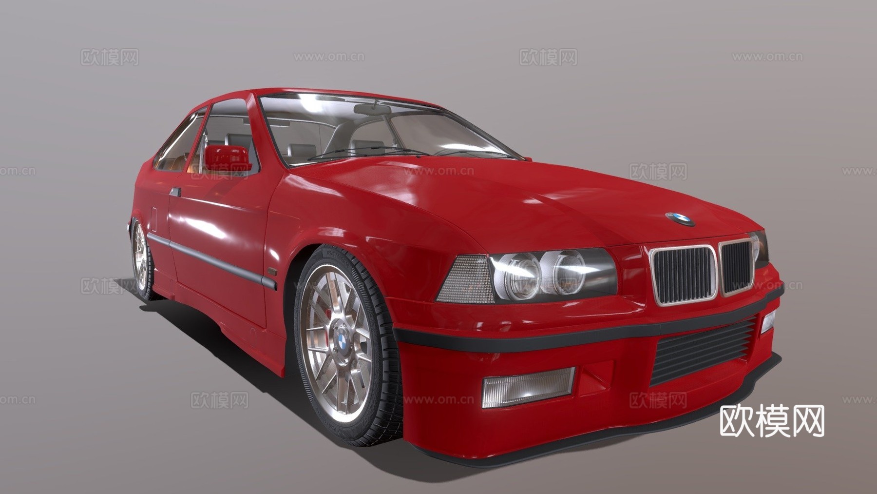 宝马E36 318tisu模型