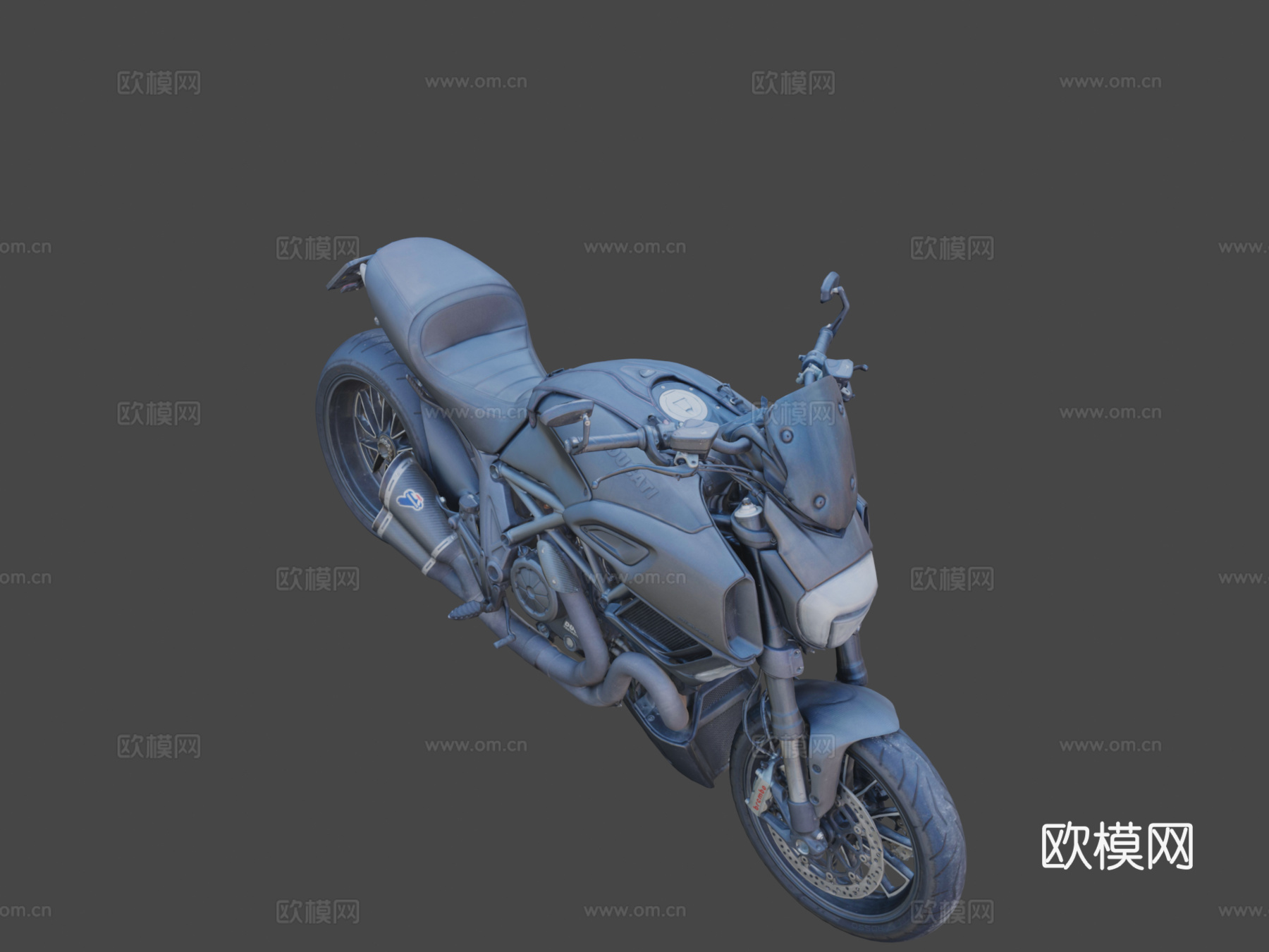 杜卡迪大魔鬼 - 网站版本su模型