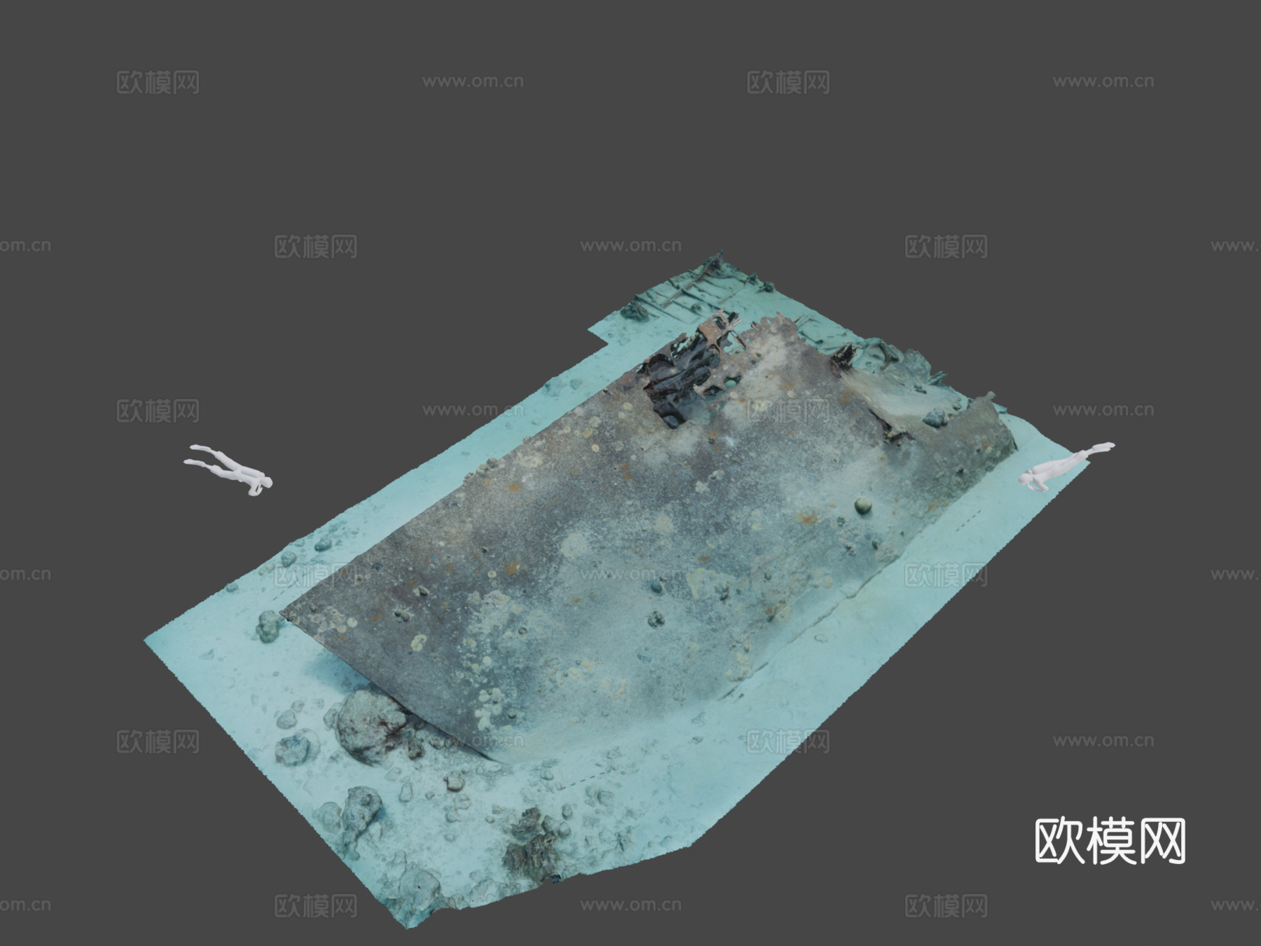 日本猎潜艇（船首）（东卡罗来纳大学海事研究（J.麦金农））su模型