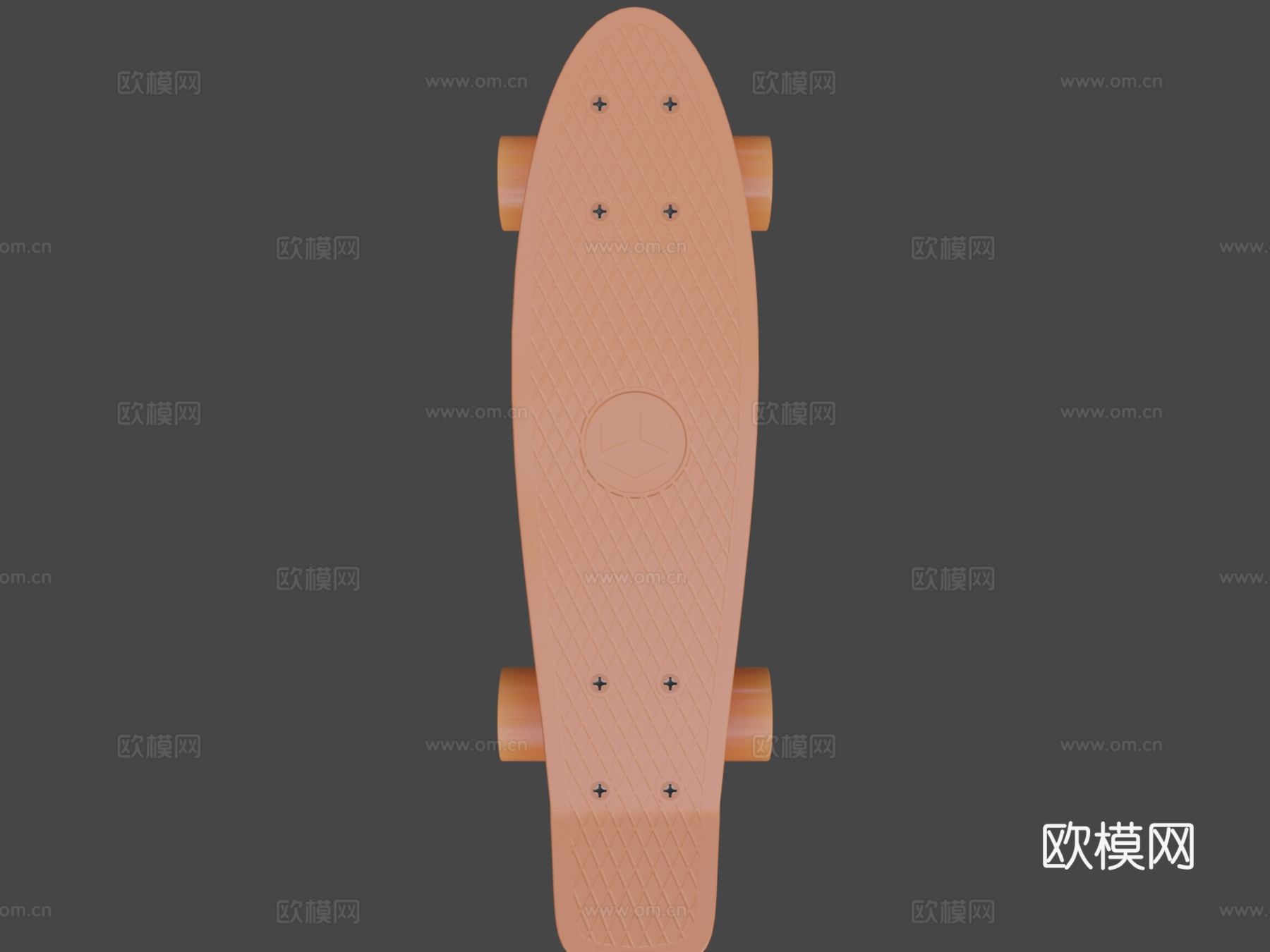 巡游滑板su模型