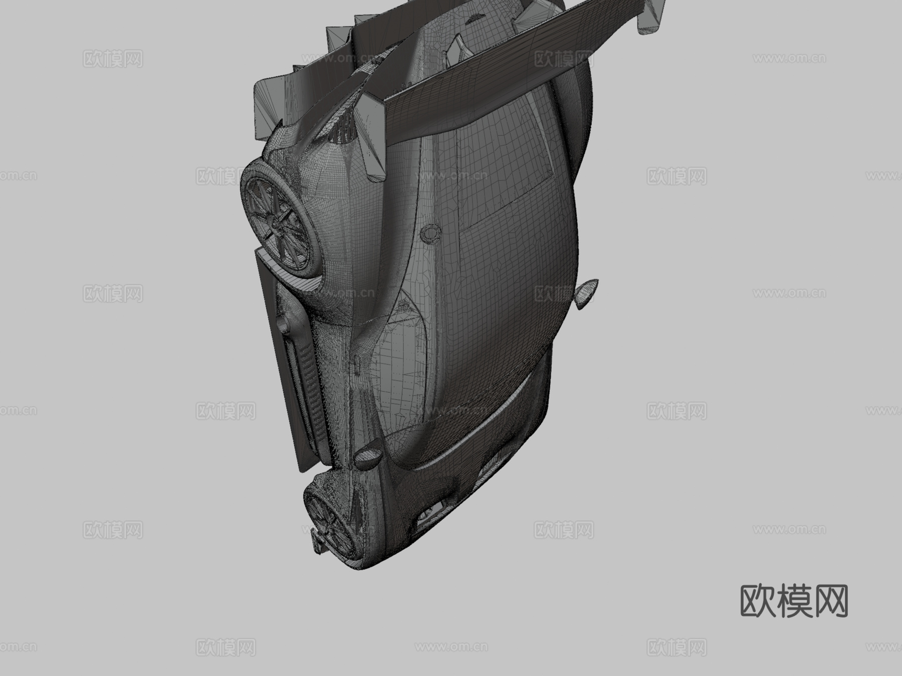 阿斯顿马丁火神su模型