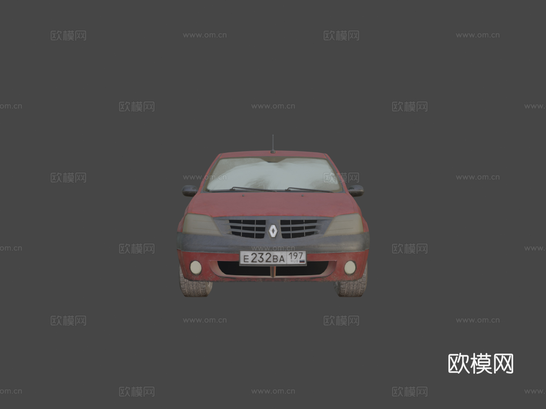 雷诺洛根2004su模型