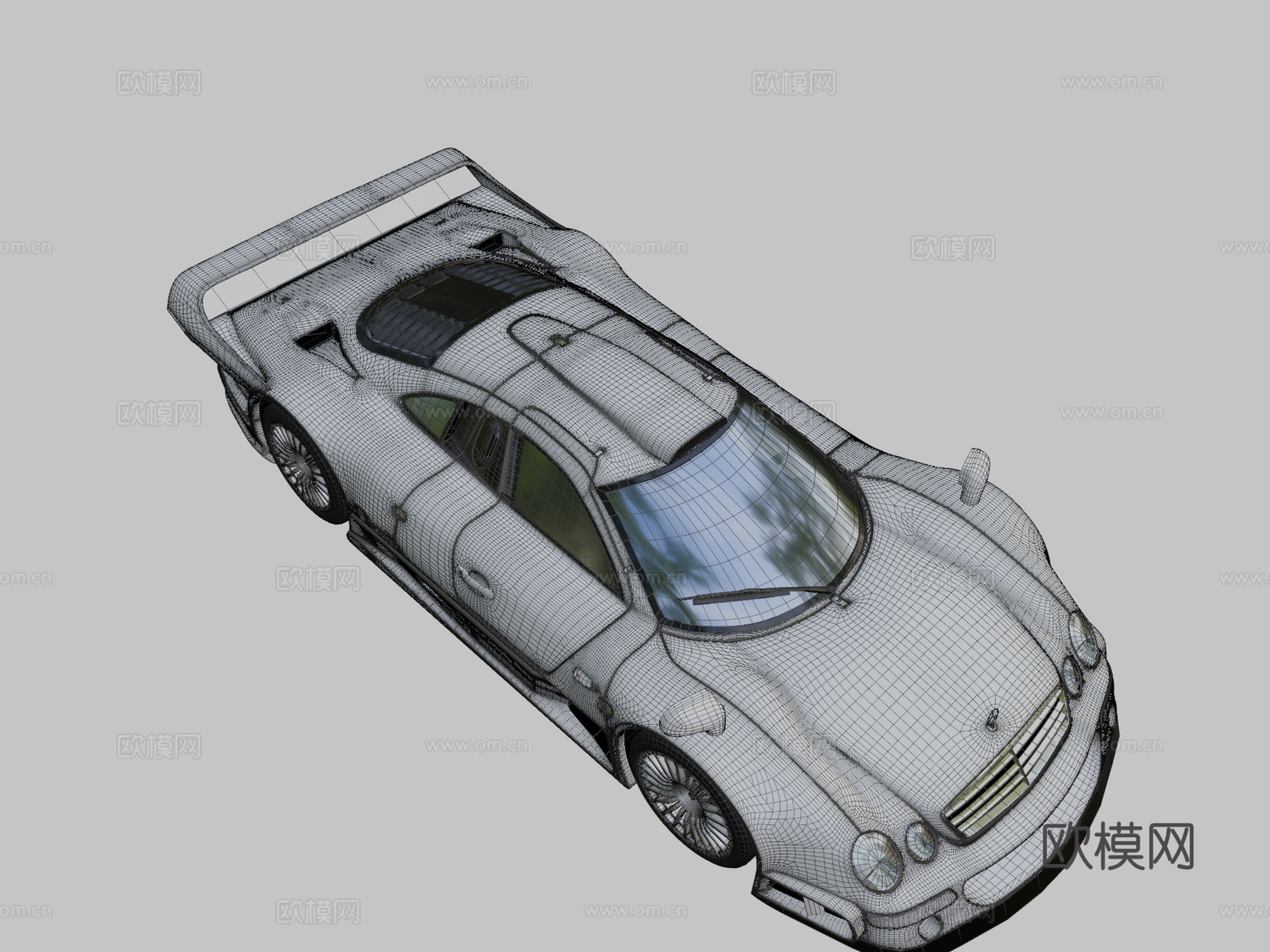梅赛德斯-奔驰CLK GTRsu模型