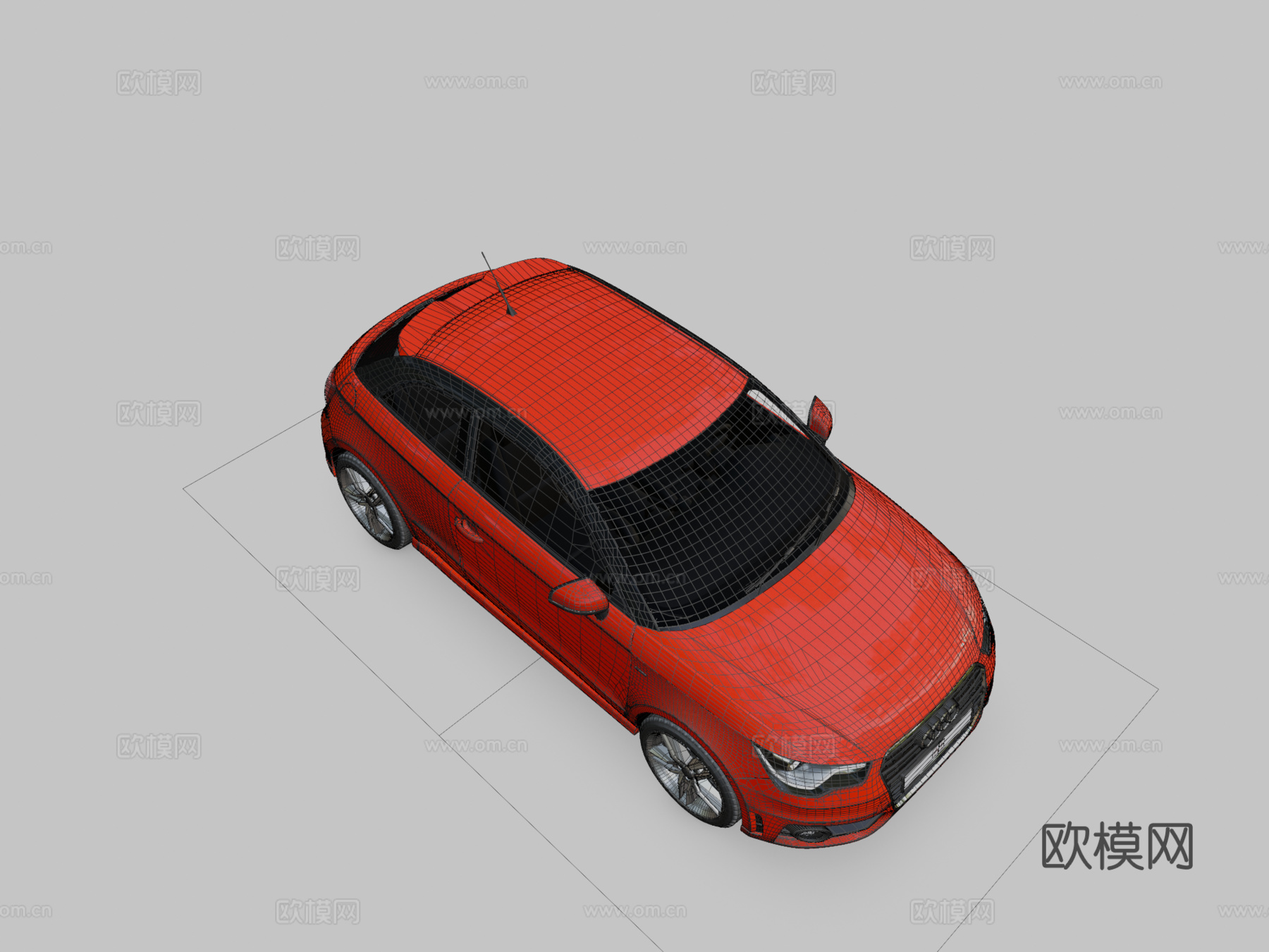 奥迪汽车su模型