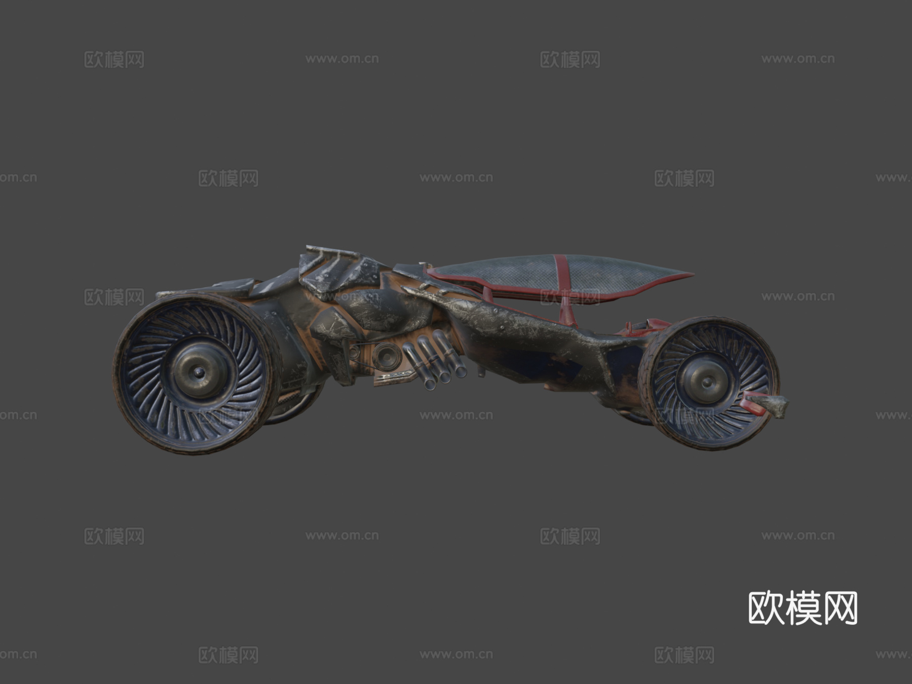 Substance未来主义后启示录汽车su模型