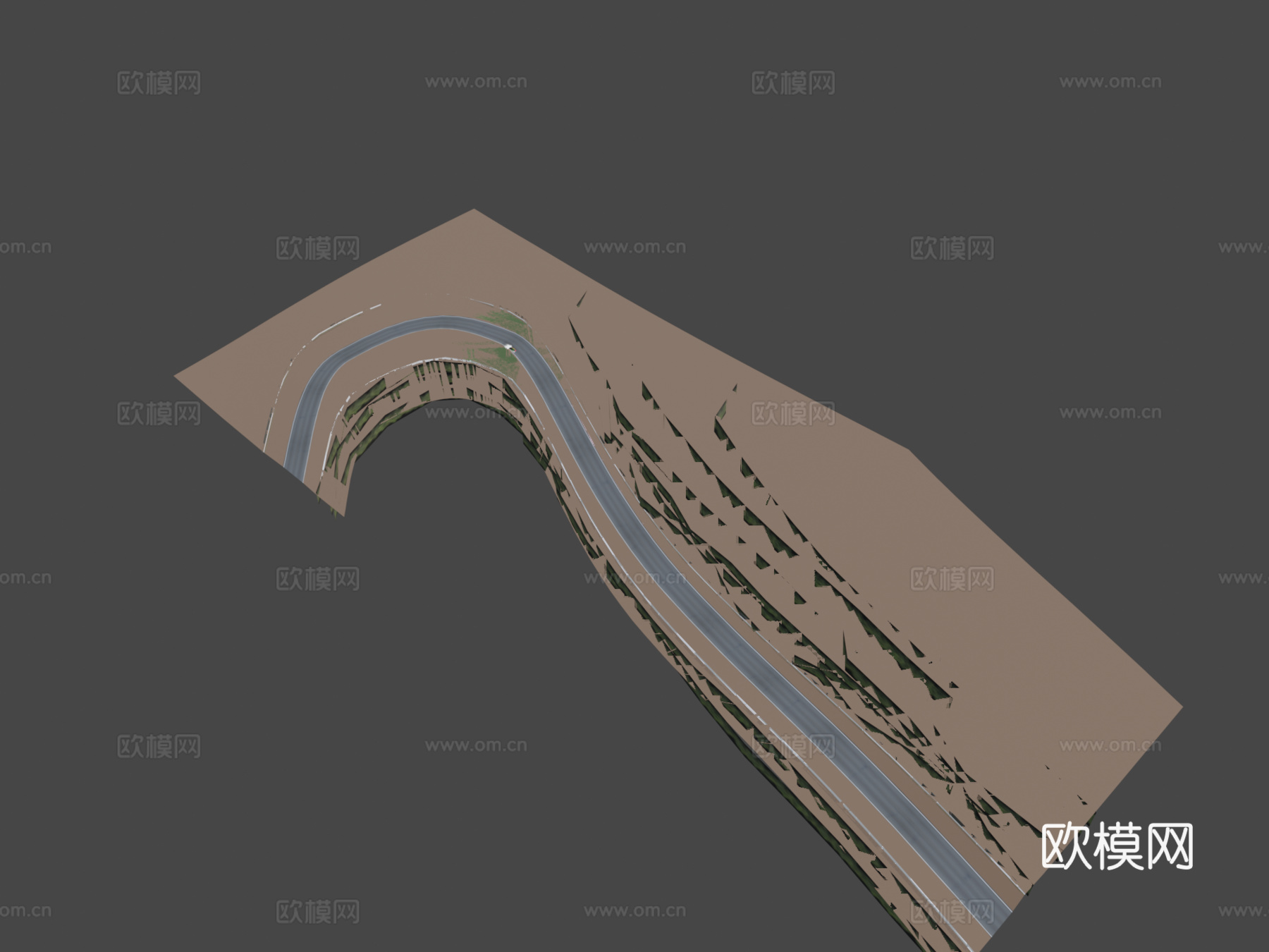 日产尼桑GT3赛道奔跑版su模型