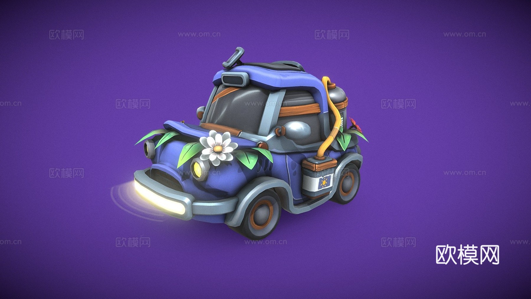 卡通汽车su模型