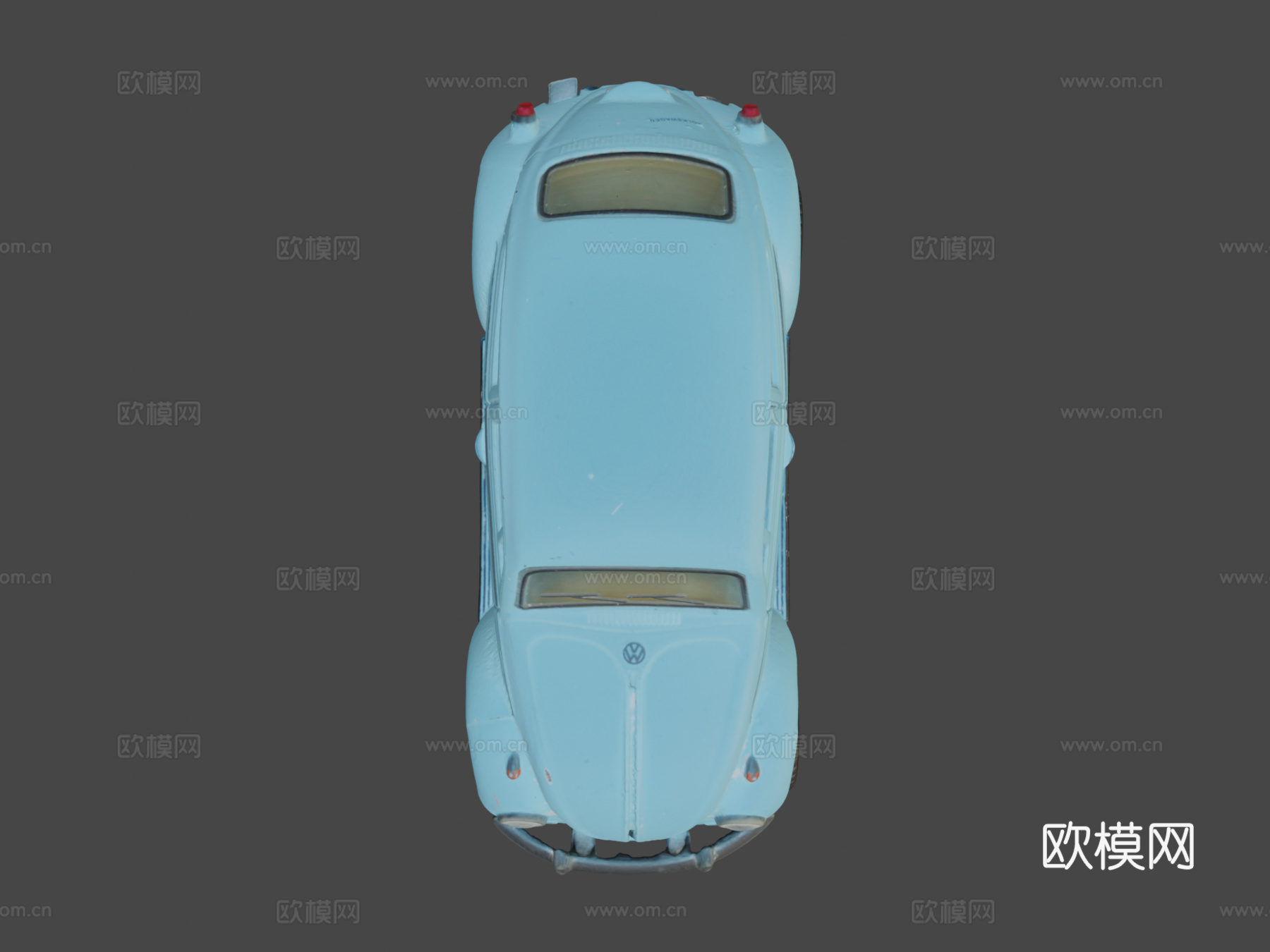 大众甲壳虫'67玩具车su模型