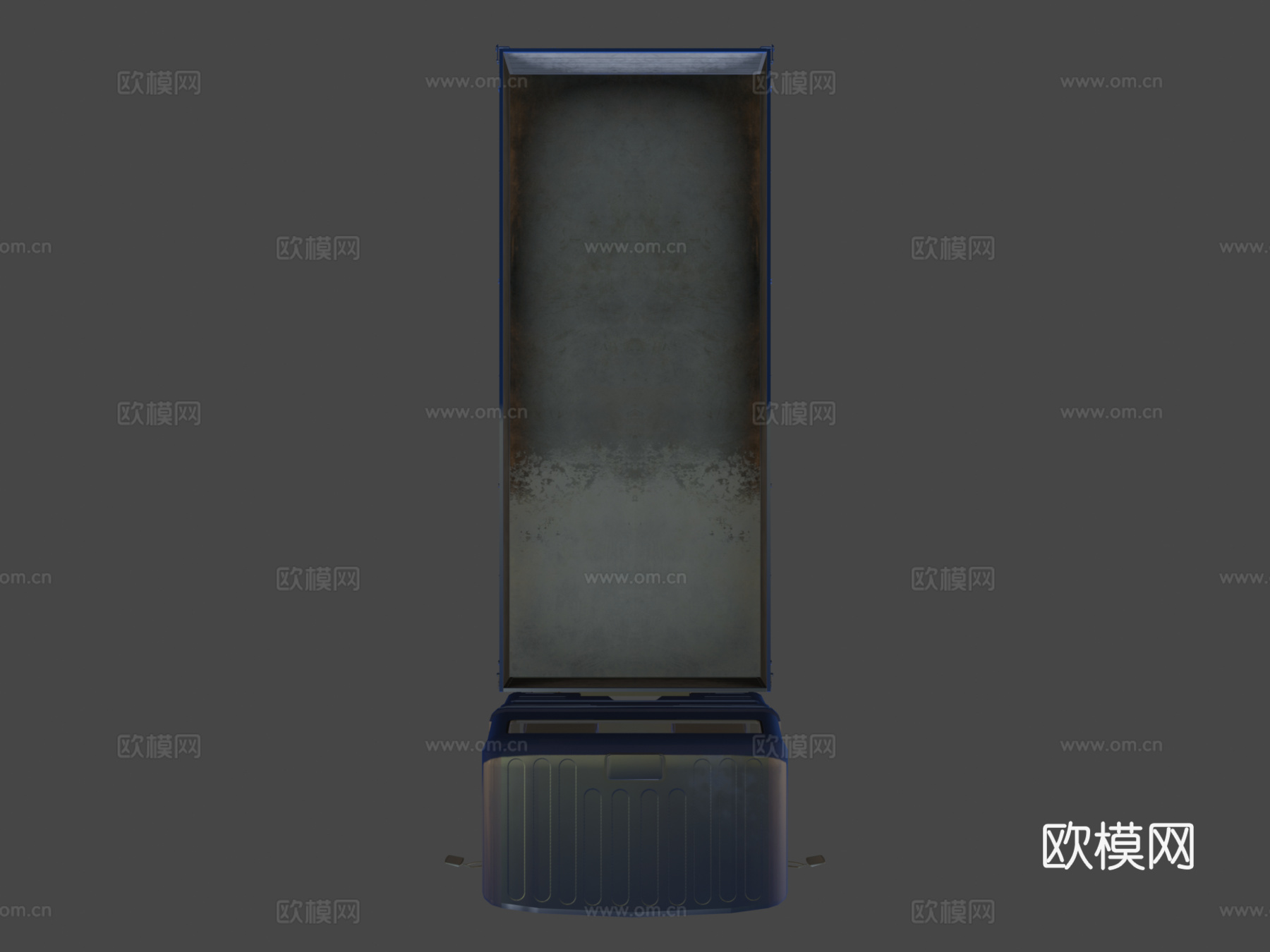 自卸卡车梅赛德斯-奔驰LP 608su模型