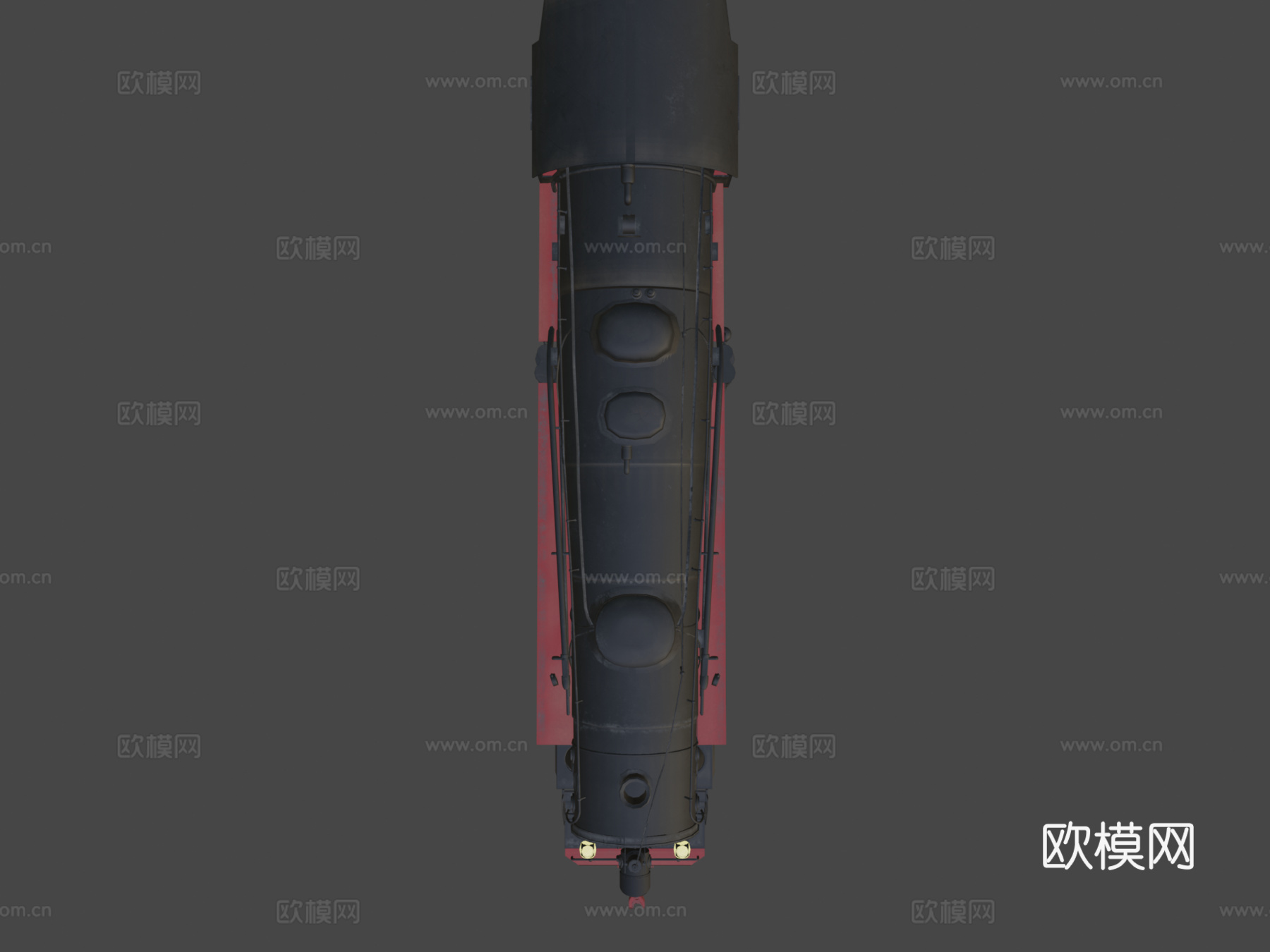 蒸汽火车su模型