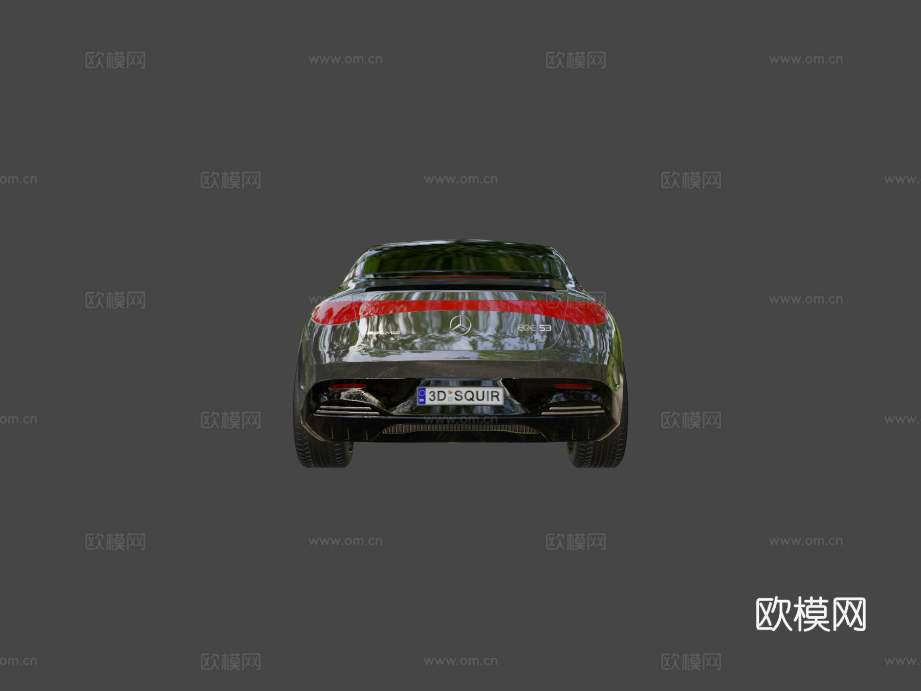 梅赛德斯奔驰EQE AMGsu模型