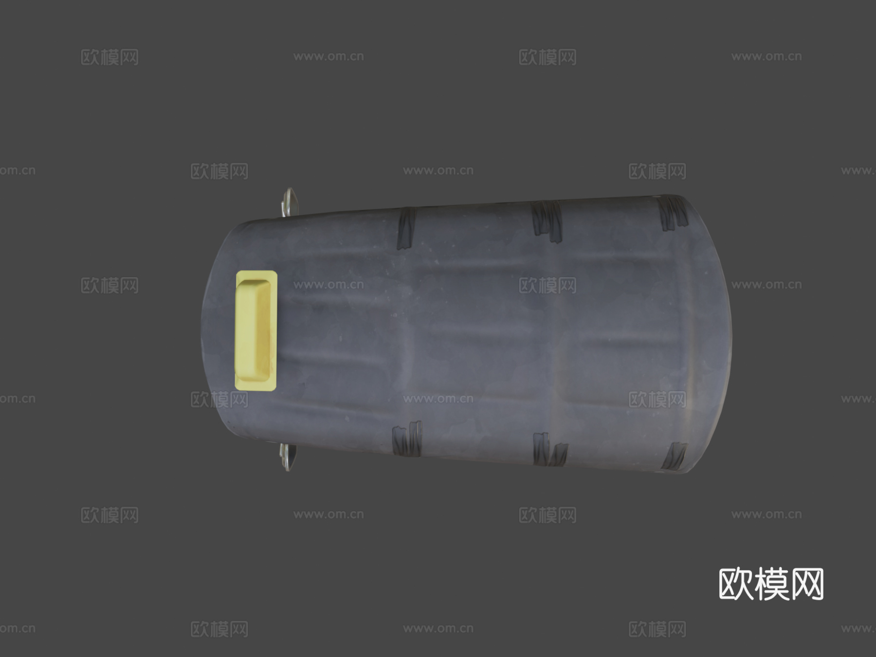 风格化嘟嘟车-低多边形su模型