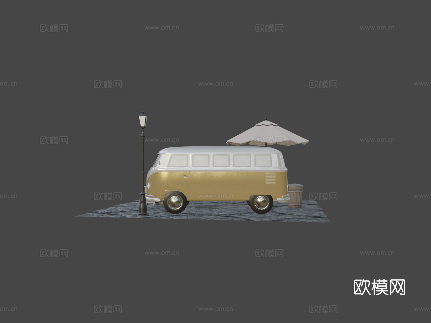 康比咖啡馆su模型