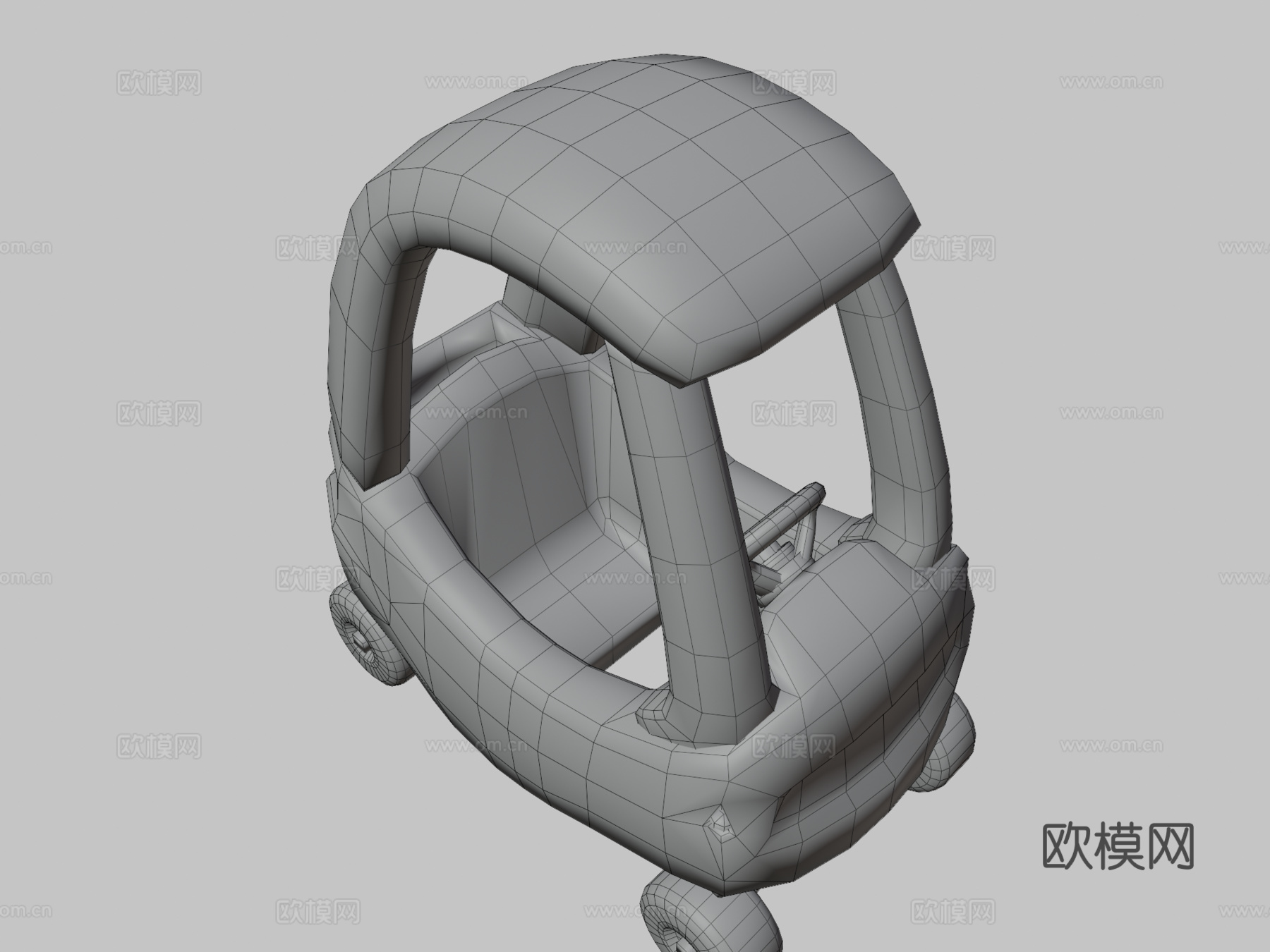双门轿跑车su模型