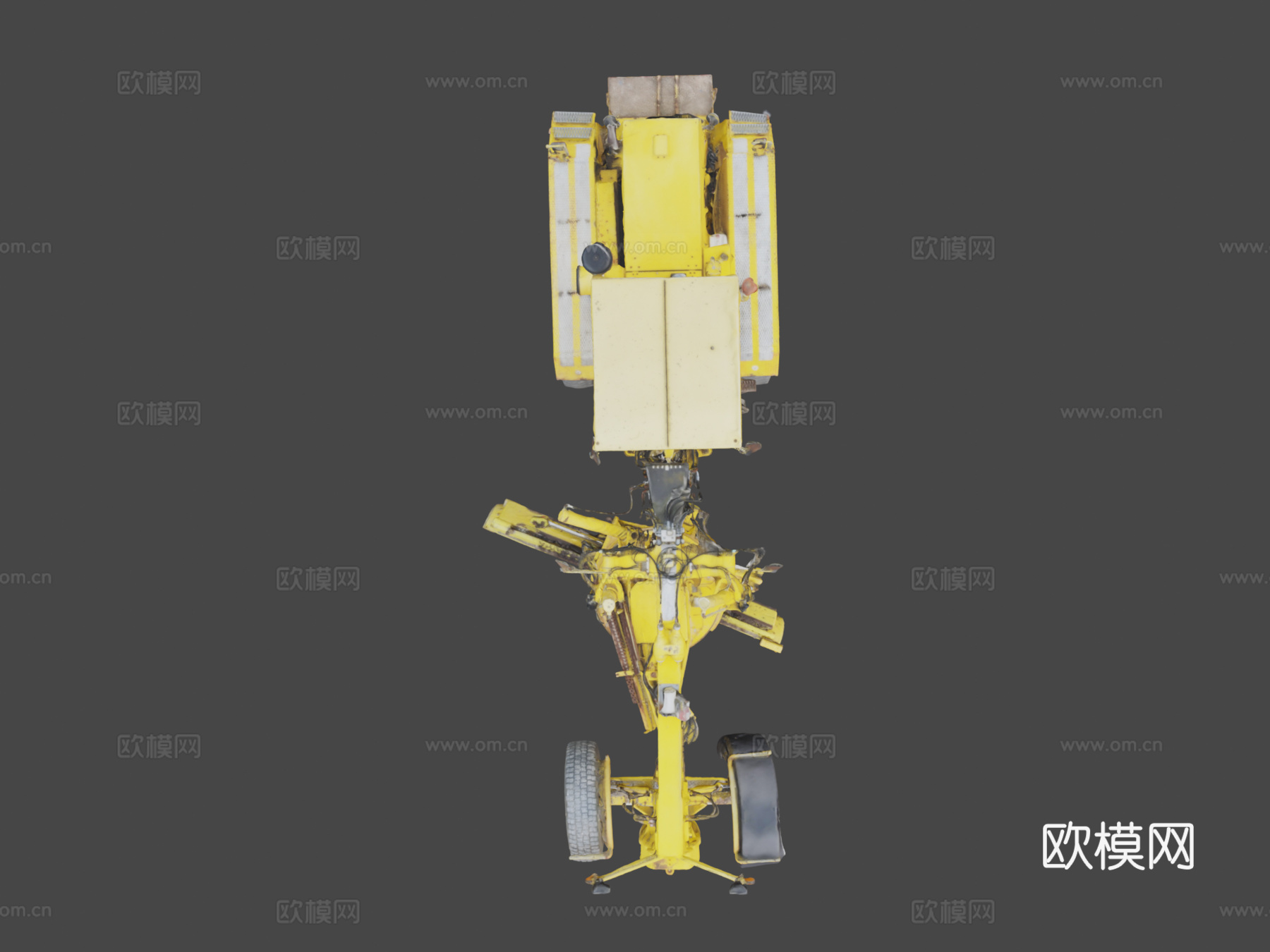 道路平地机su模型