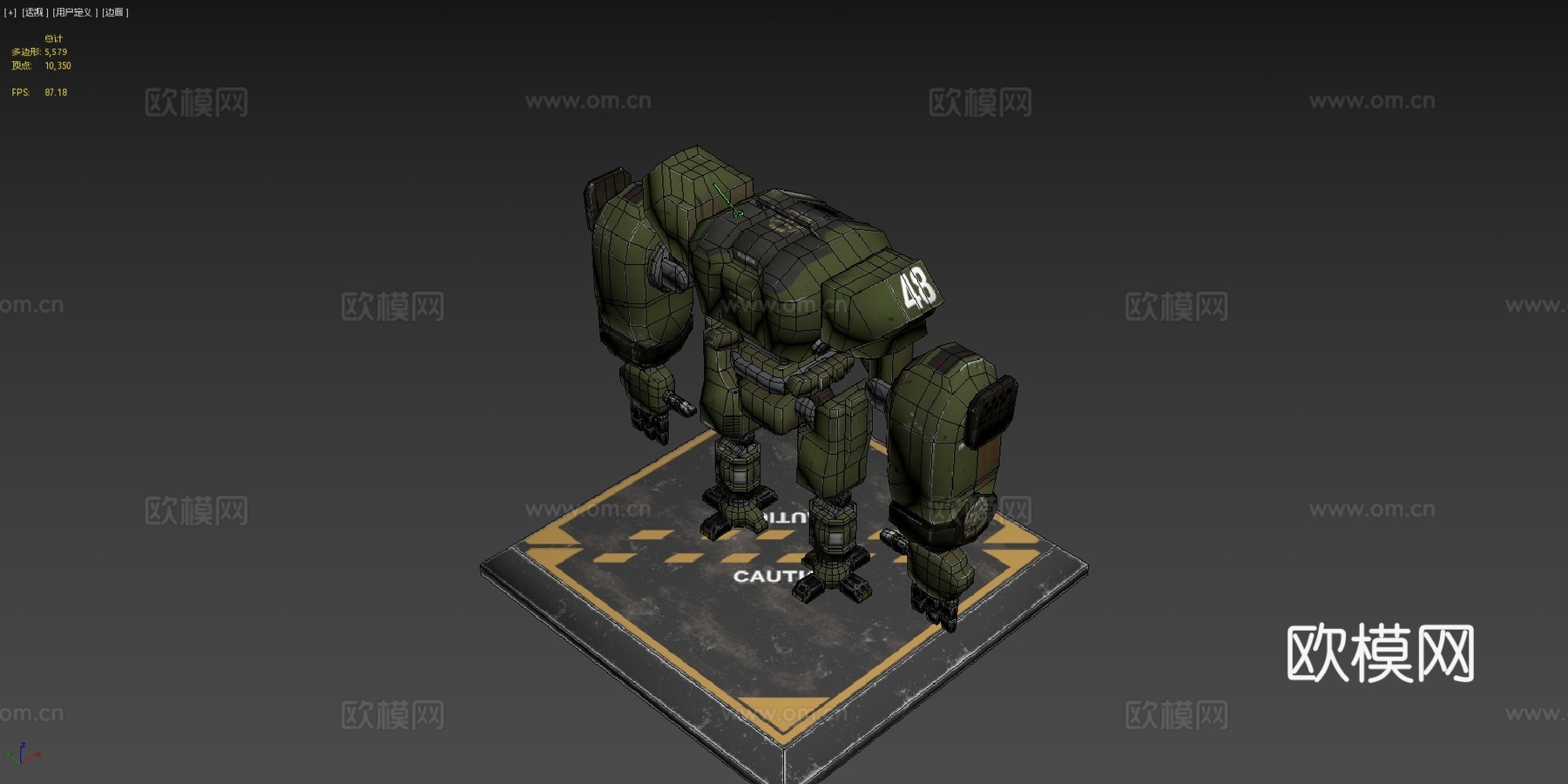 战斗机甲-深入敌阵su模型