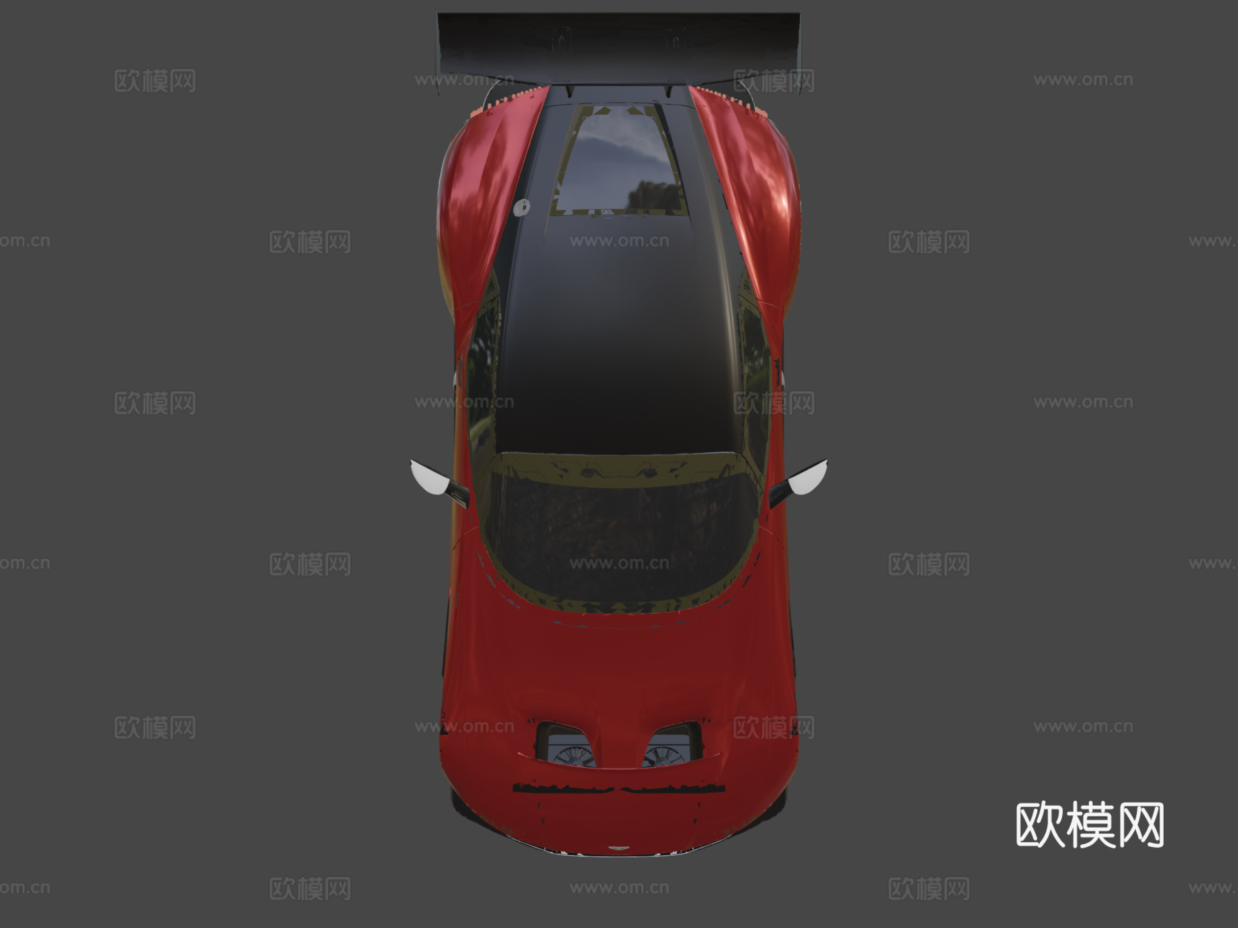 阿斯顿马丁火神su模型