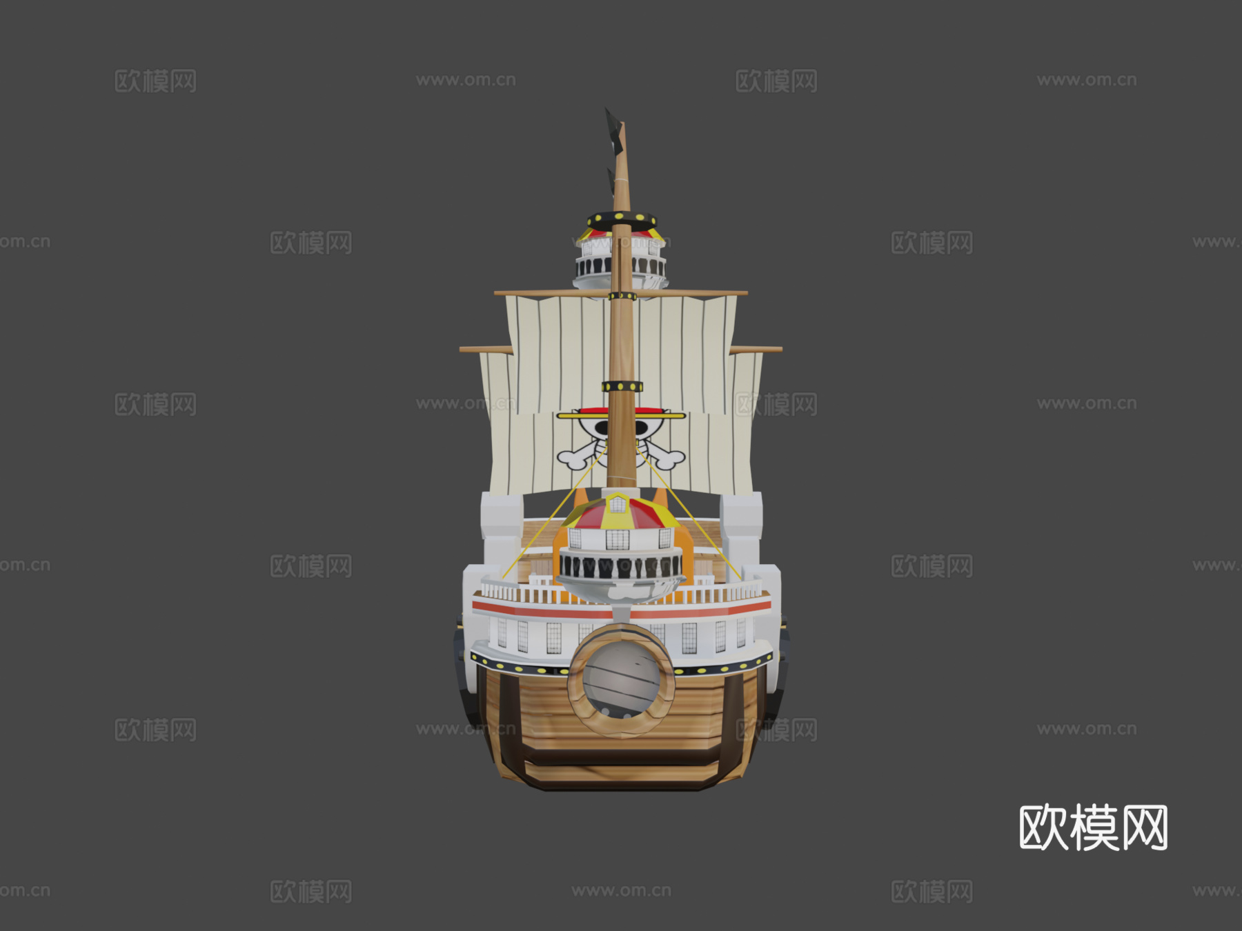 海贼王 - 千阳号su模型