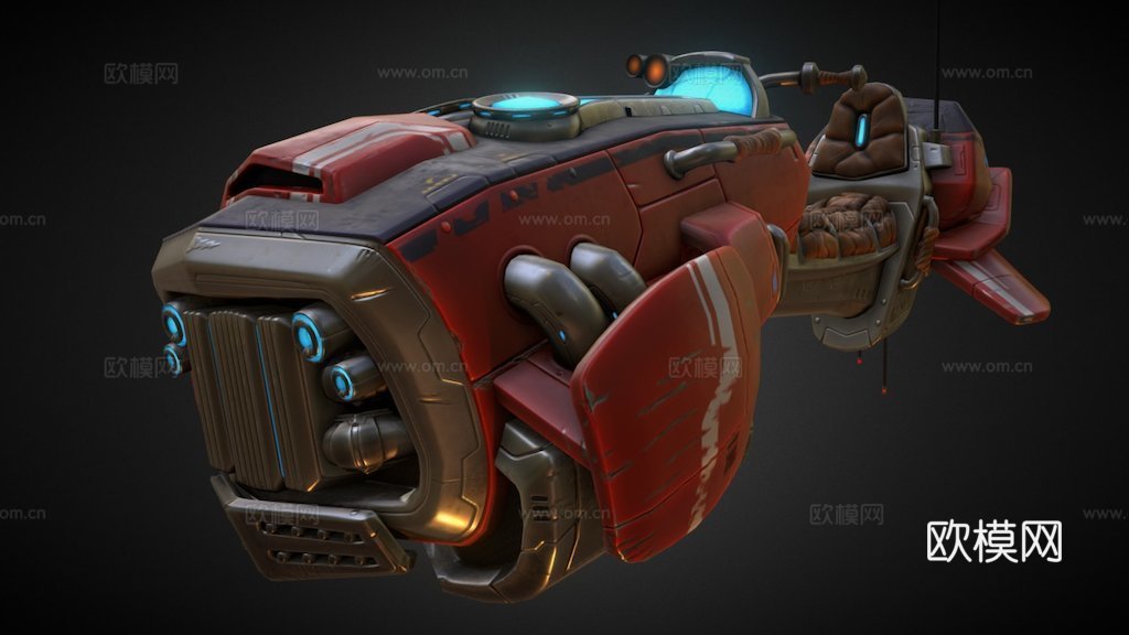 悬浮自行车su模型