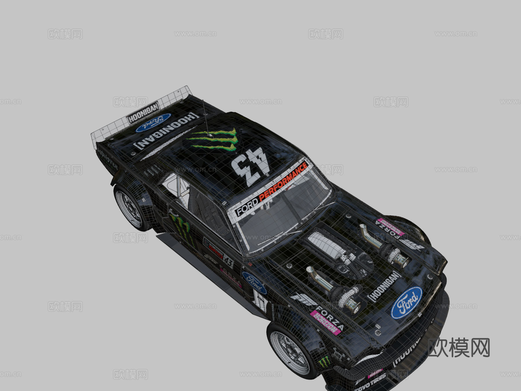 福特野马胡尼科恩v2su模型