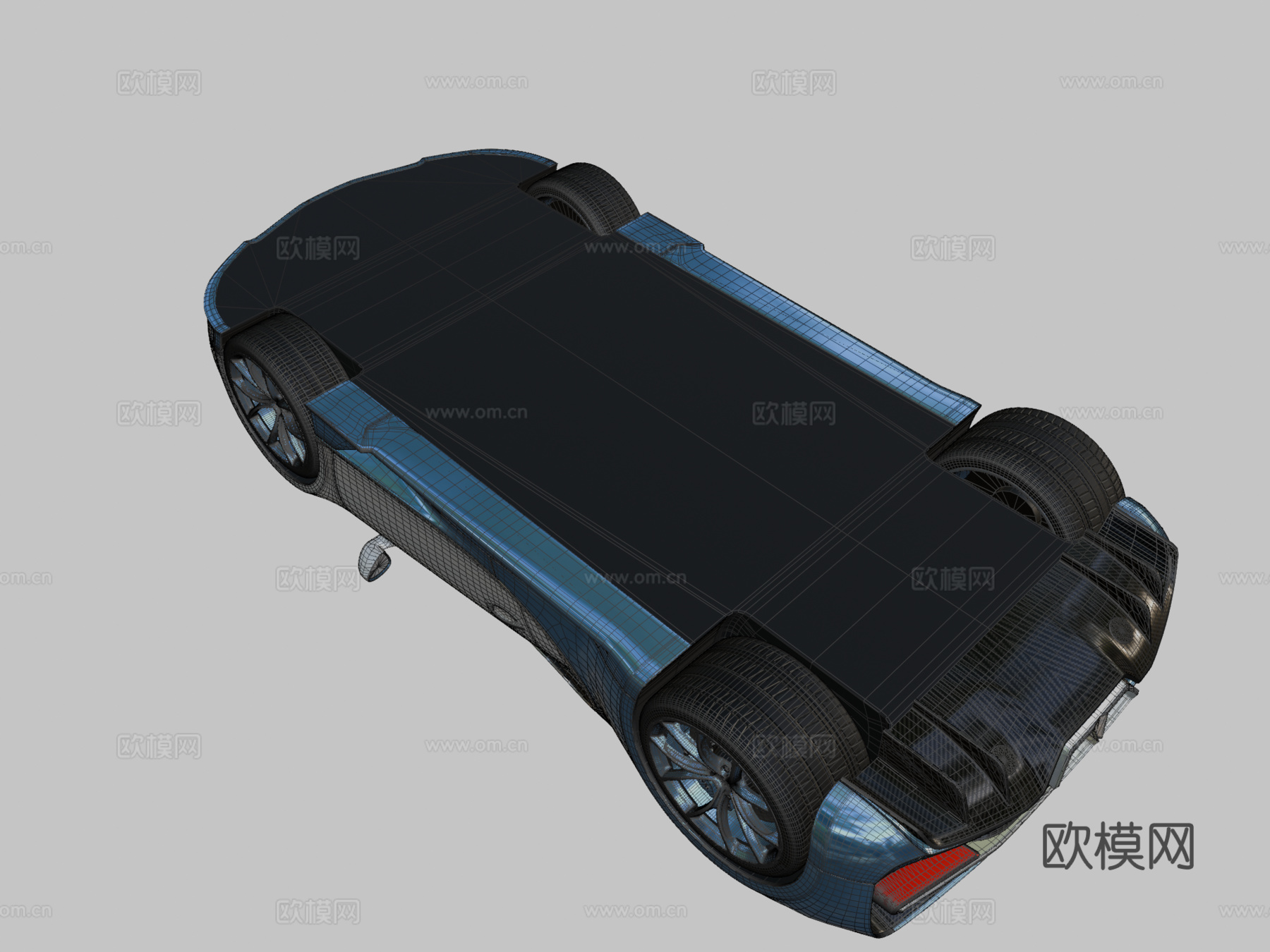 布加迪Chiron 2020款su模型