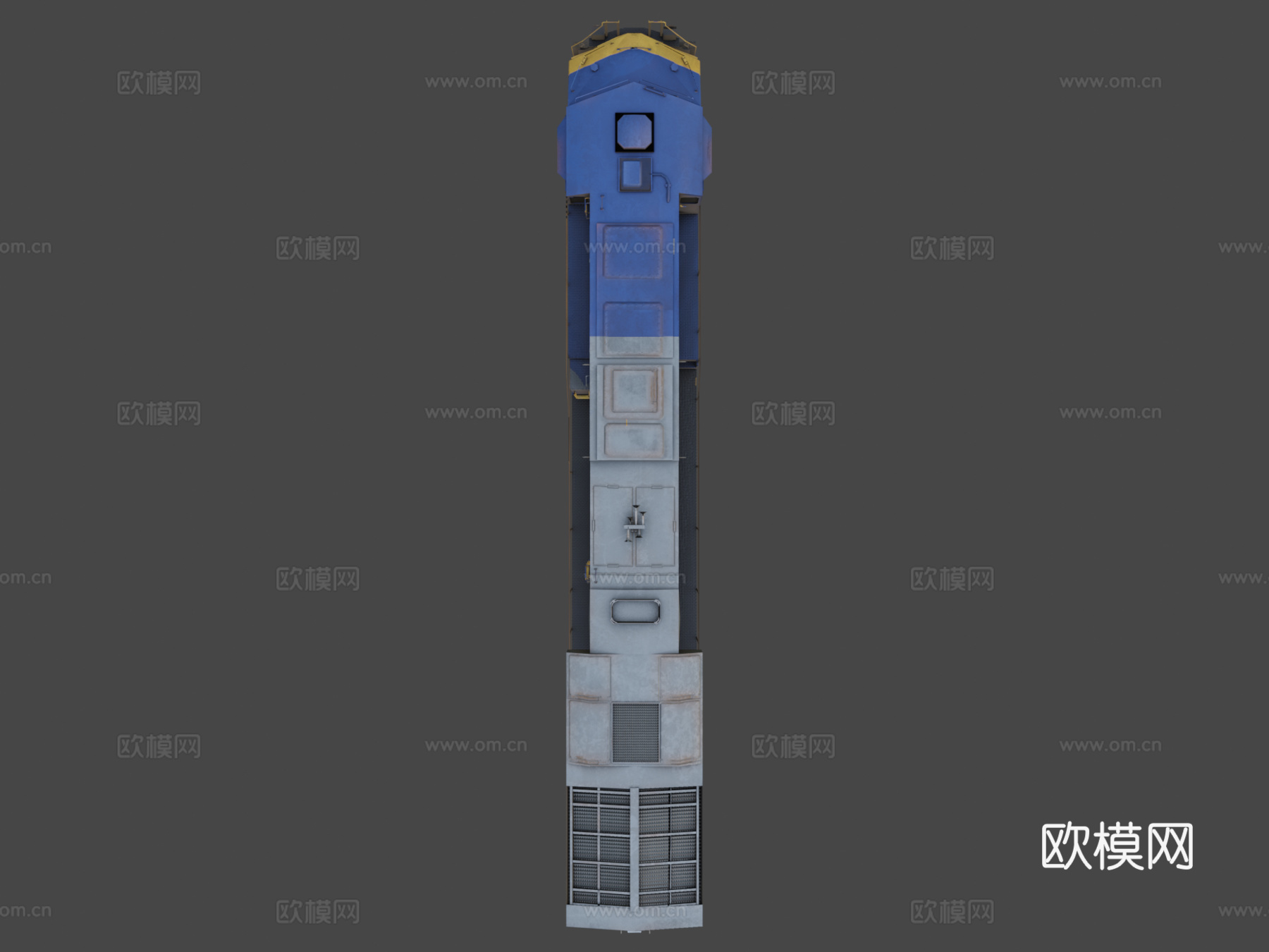 柴油机车su模型