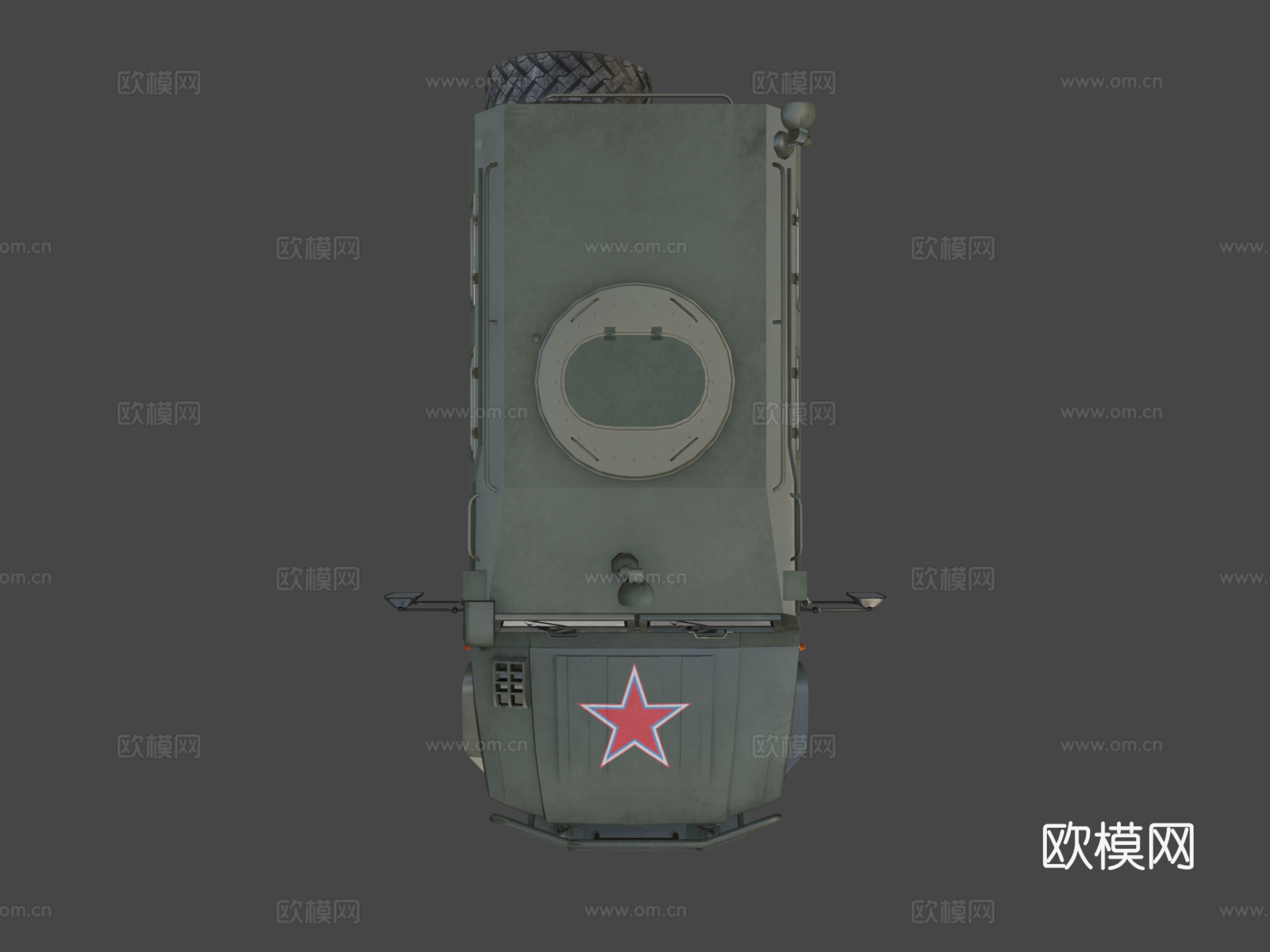 嘎斯-2975虎式su模型