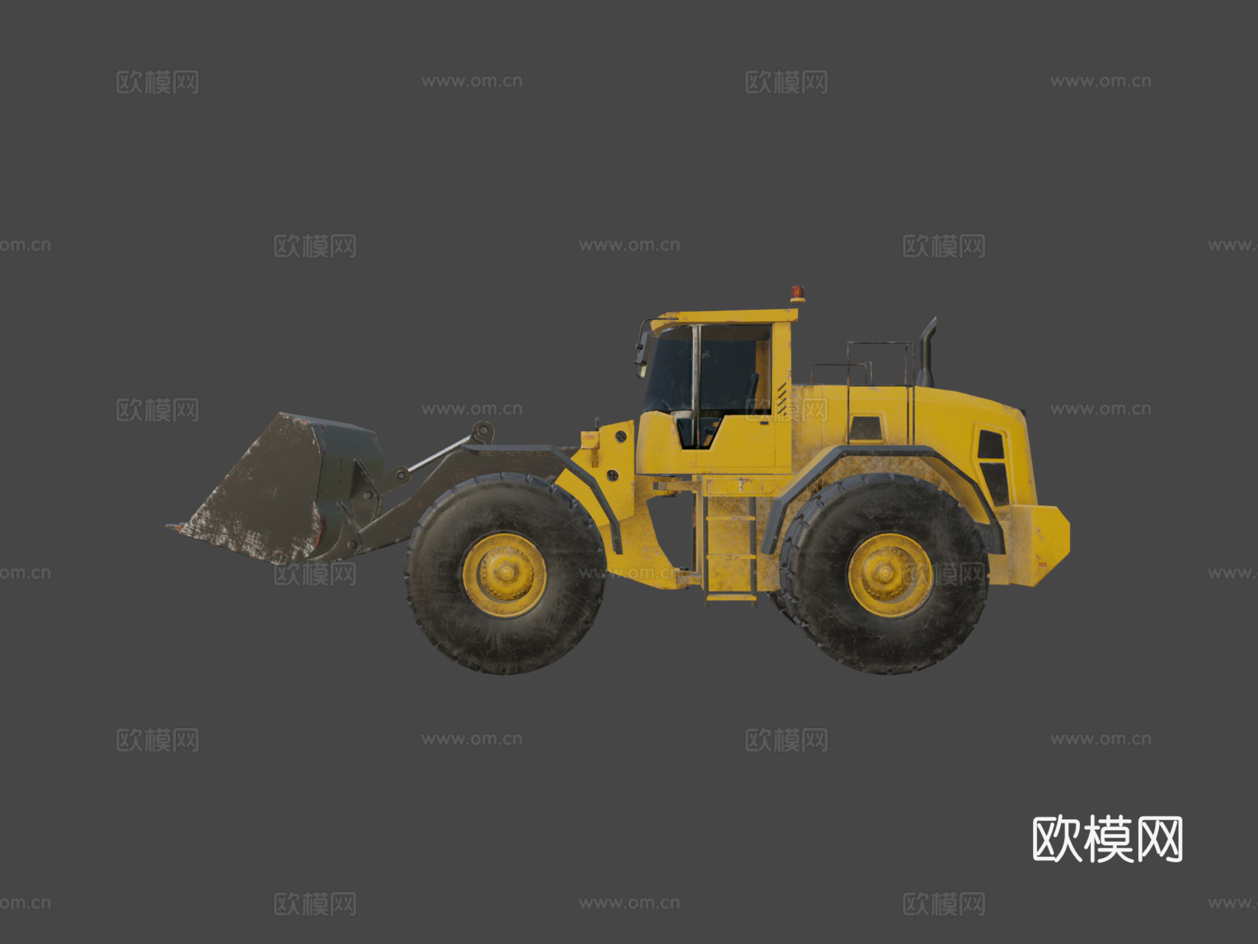 轮式装载机su模型