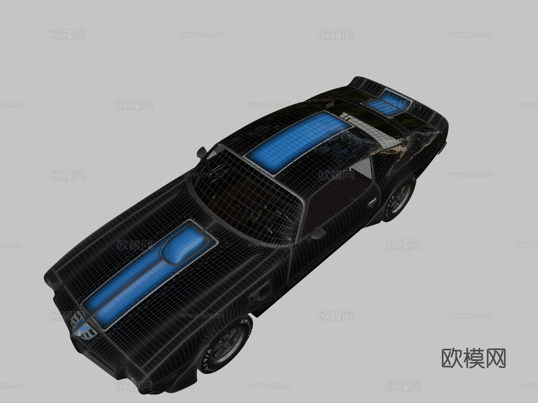 庞蒂亚克火鸟Trans Amsu模型