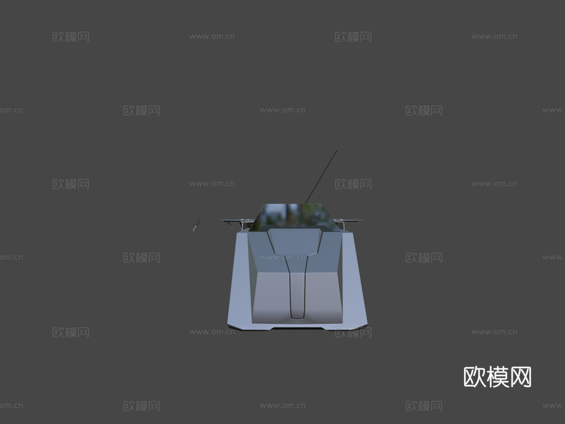 科幻载具025 LV版-公共领域（CC0）su模型