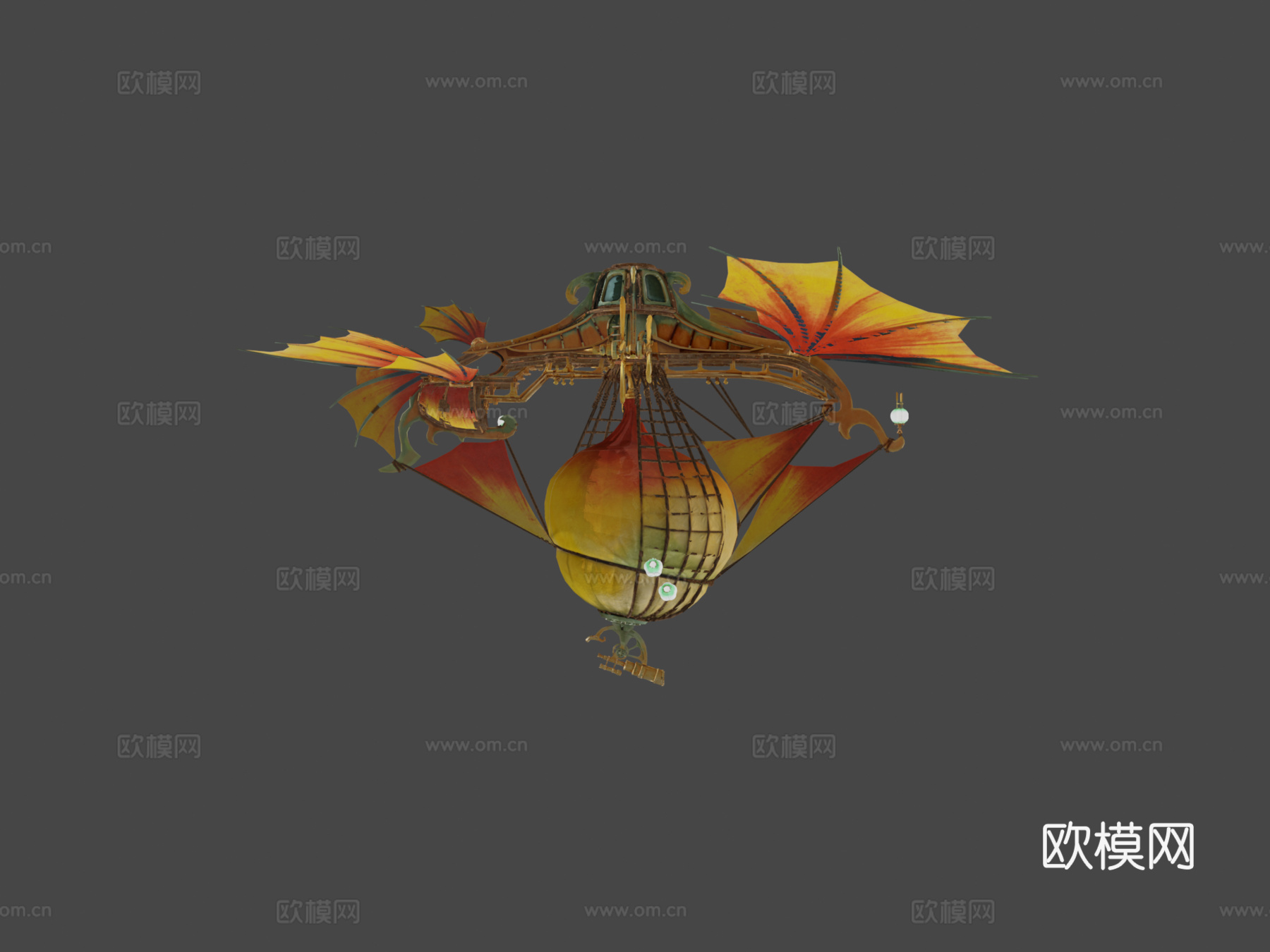 桃色气球（礼物）su模型