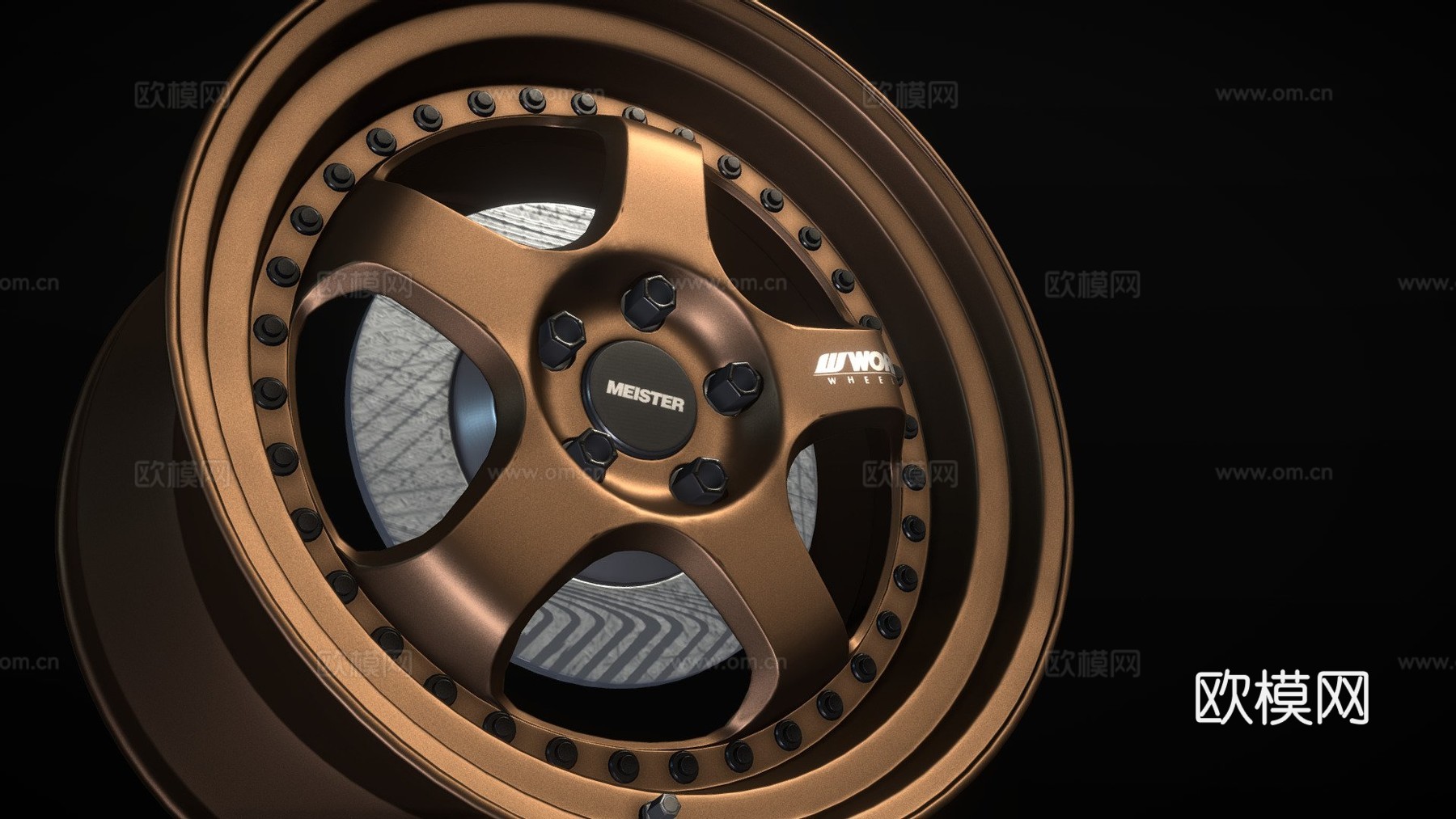 Work Meister S1 3P 轮毂su模型