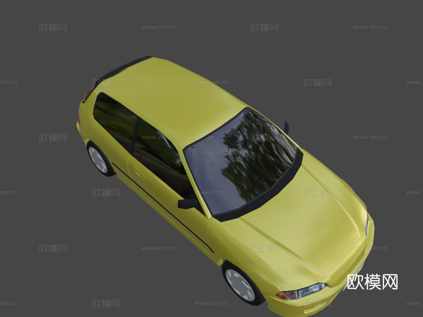 本田思域EG6su模型