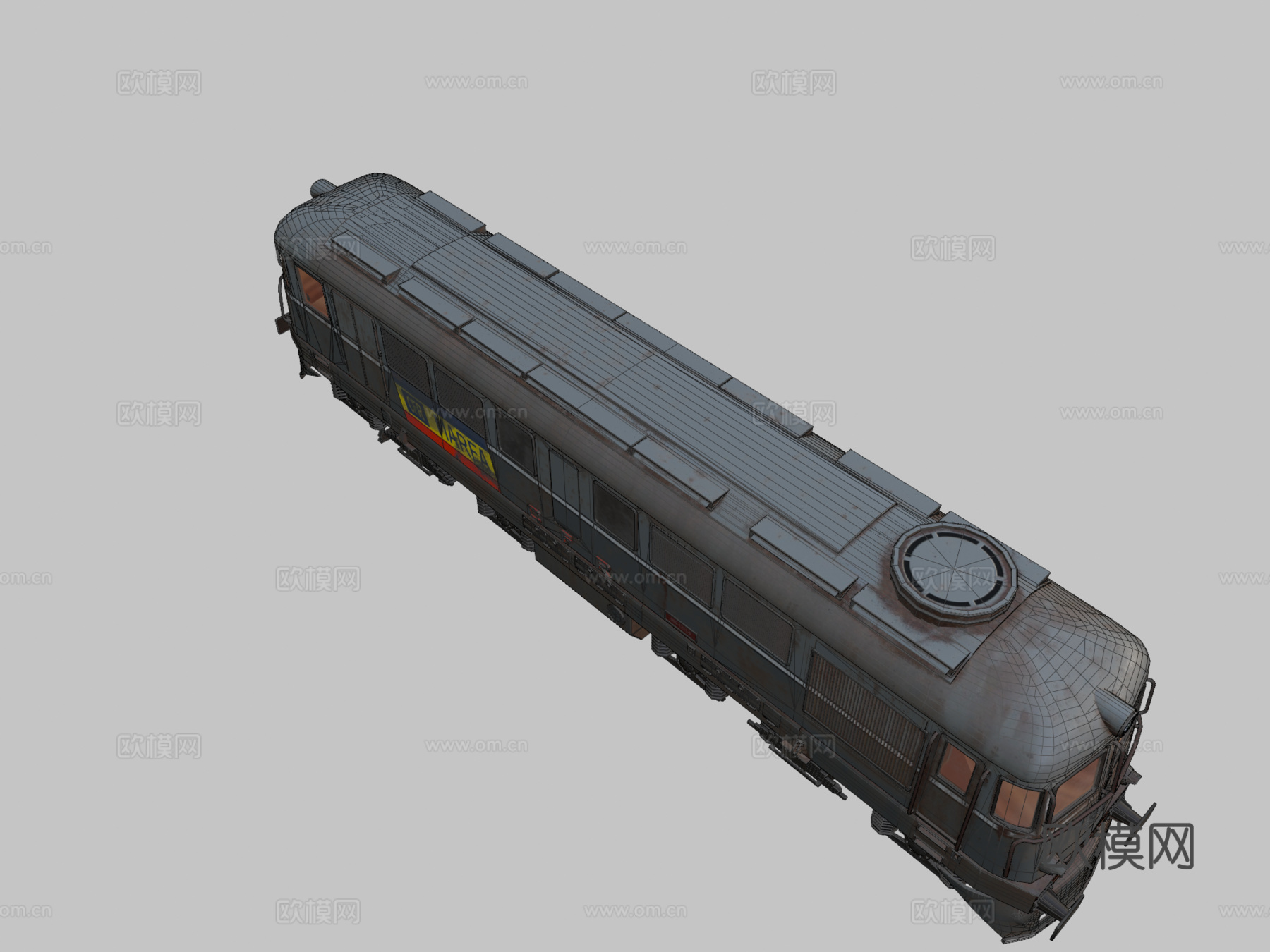 DA柴油机车su模型