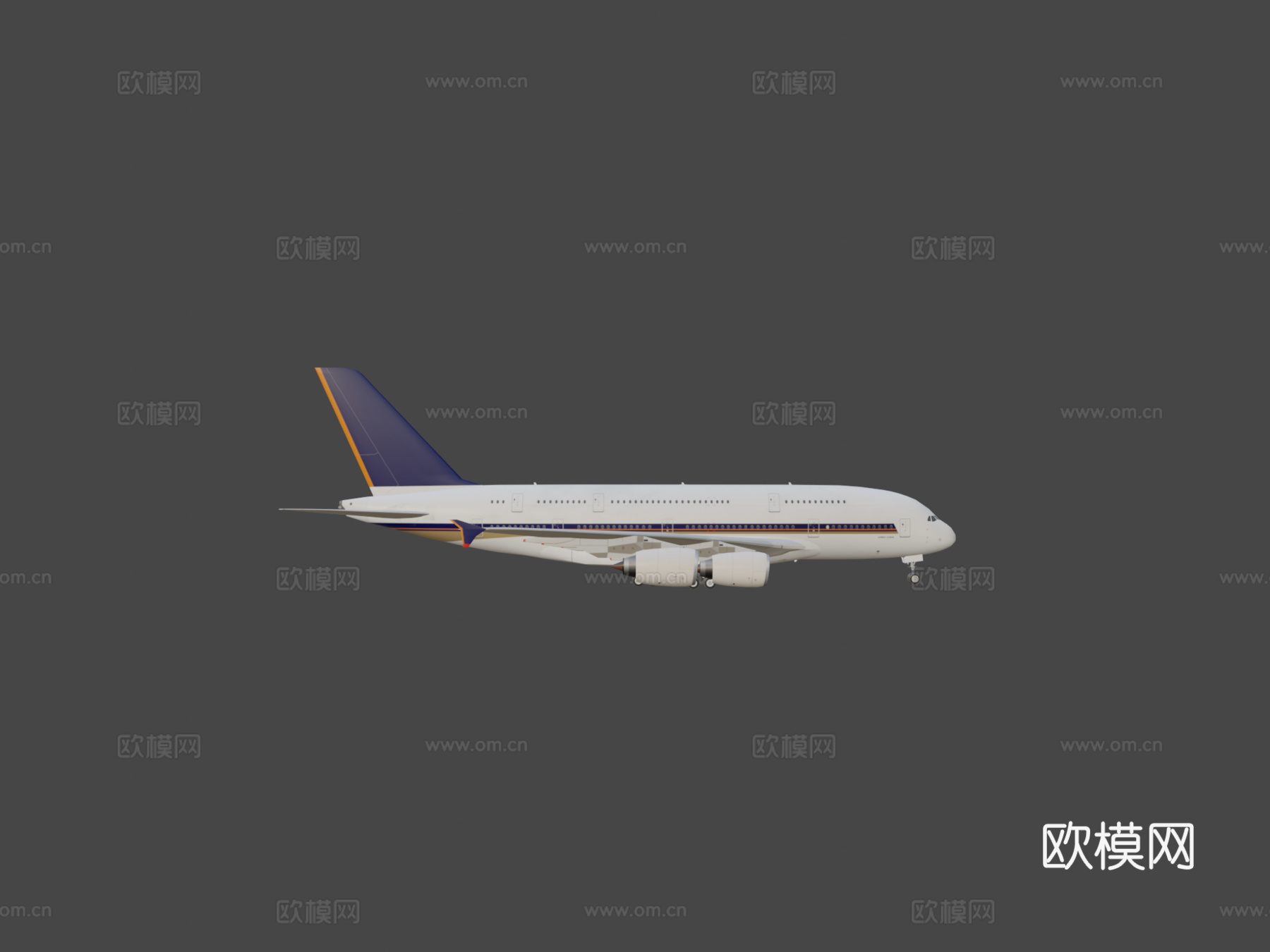 空中客车A380su模型