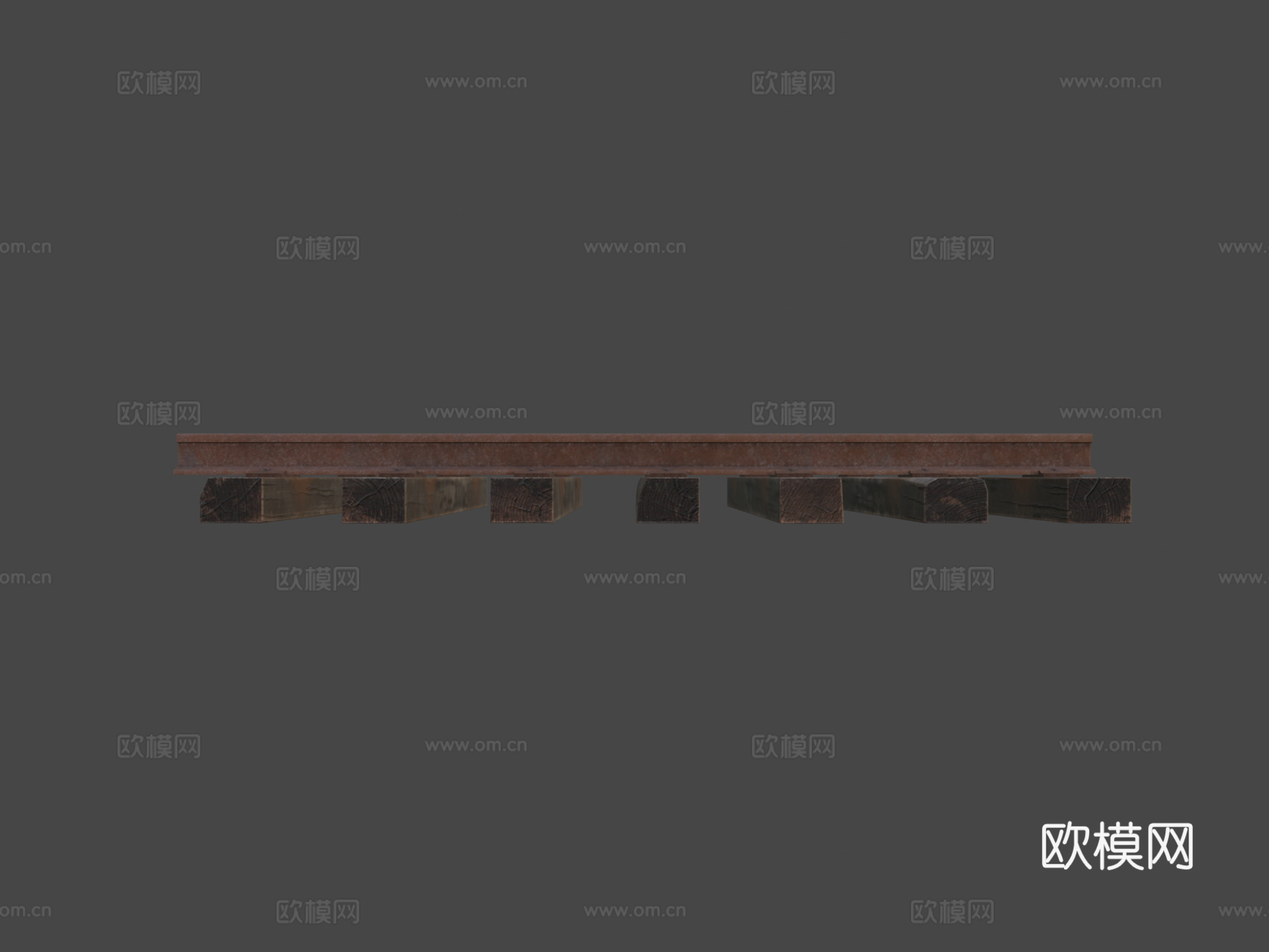 模块化铁路区段第一部分[衍生品]su模型su模型