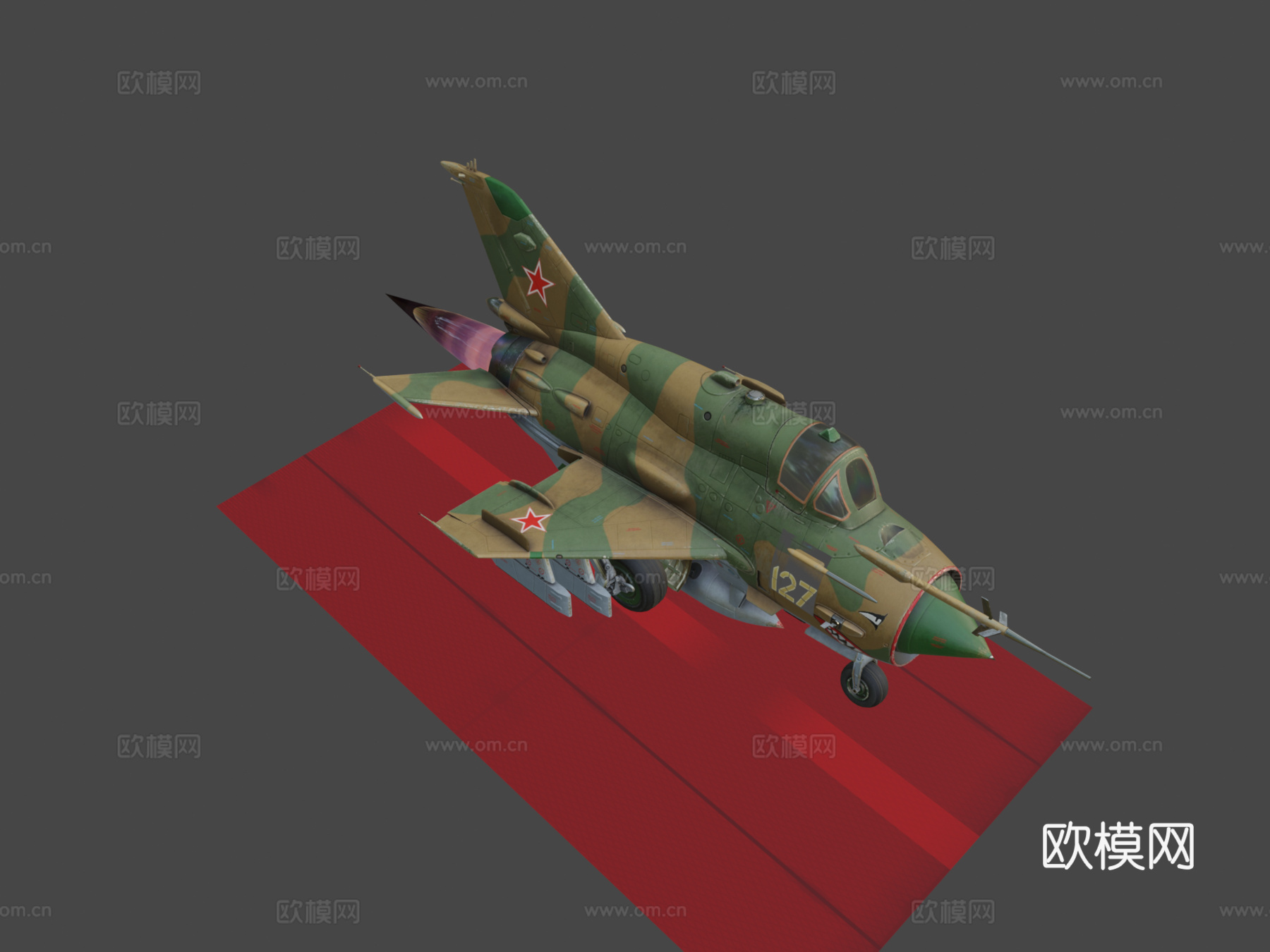 米格-21 奇比su模型